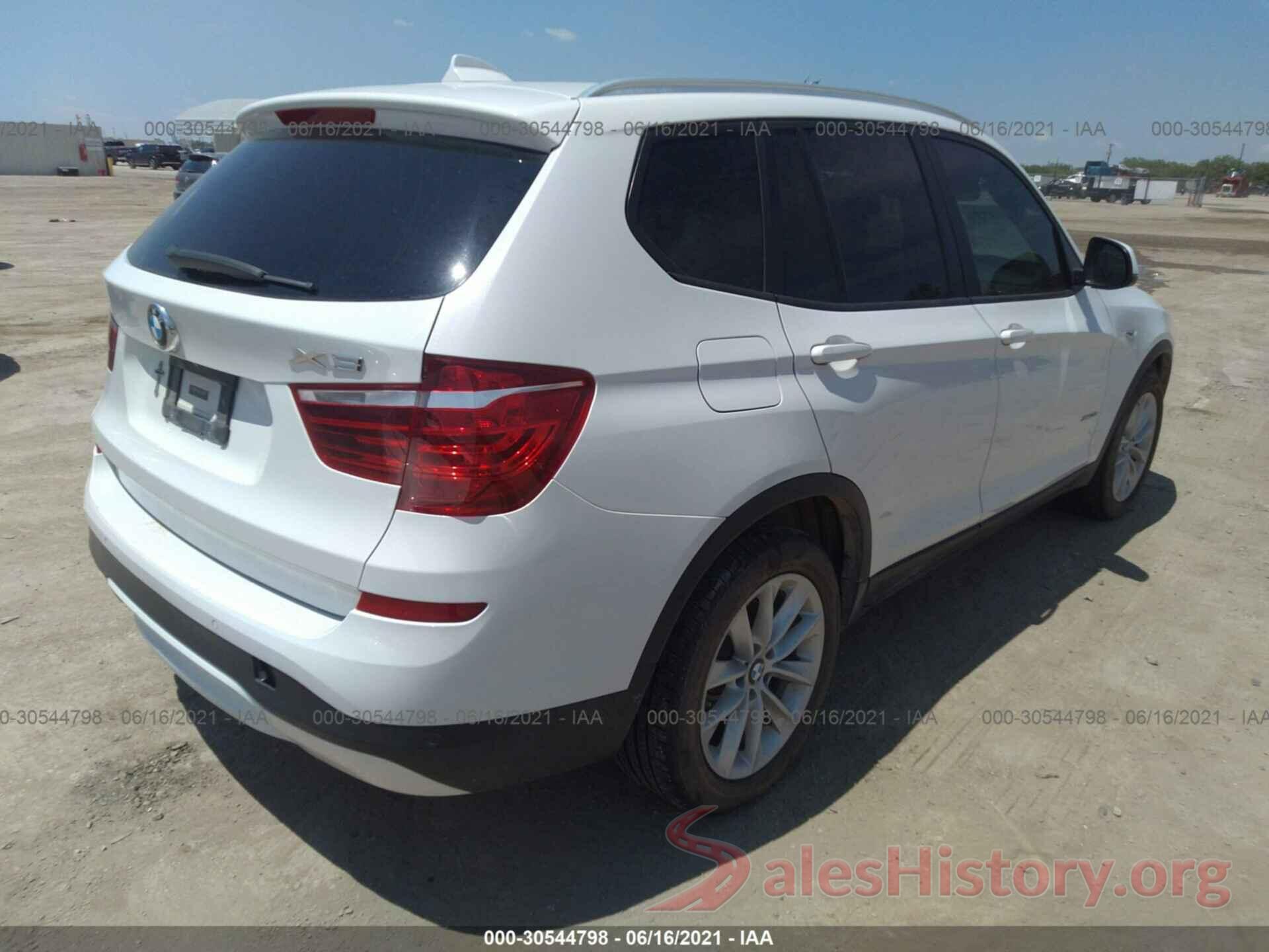 5UXWX9C52G0D67138 2016 BMW X3