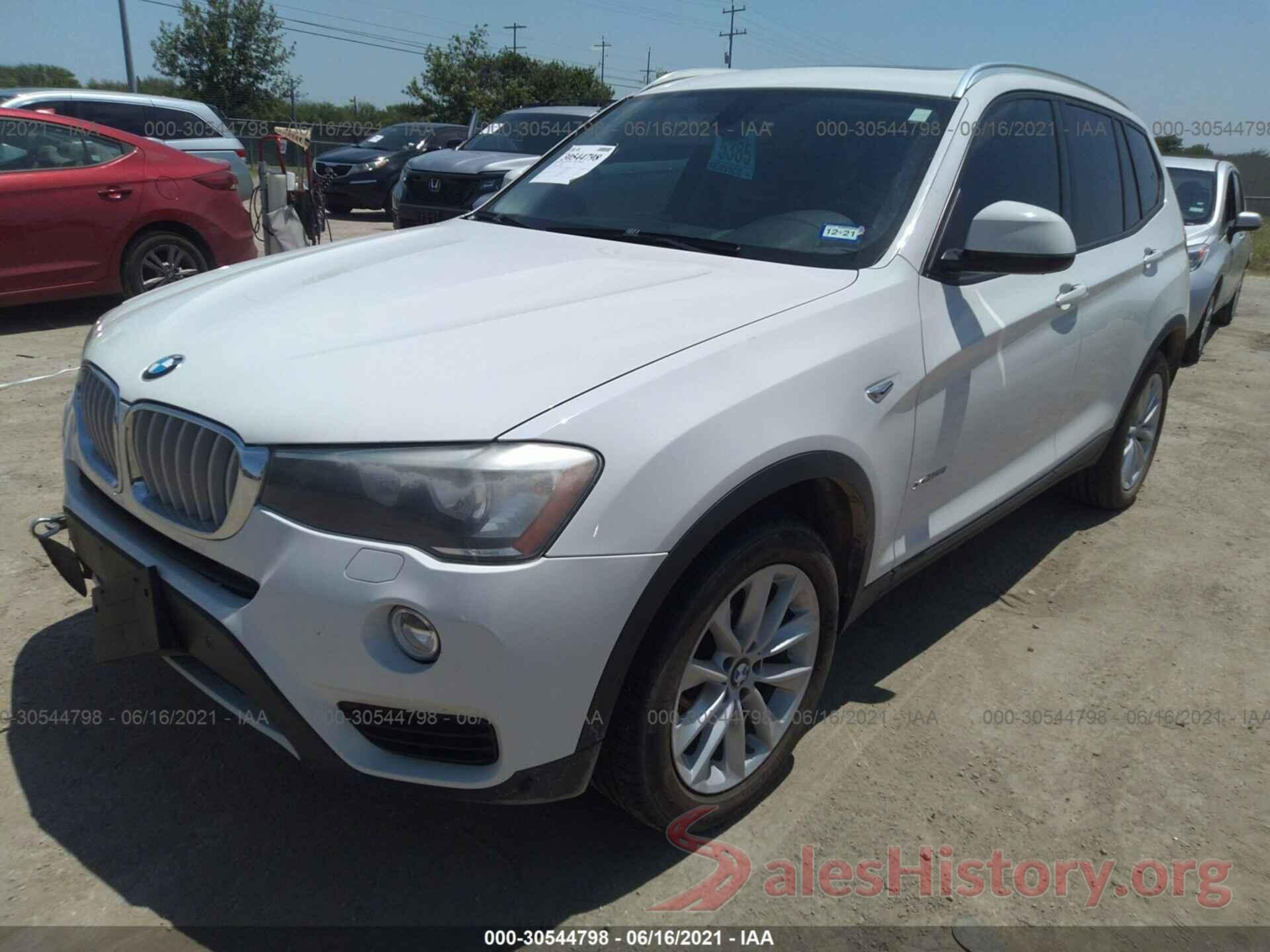 5UXWX9C52G0D67138 2016 BMW X3