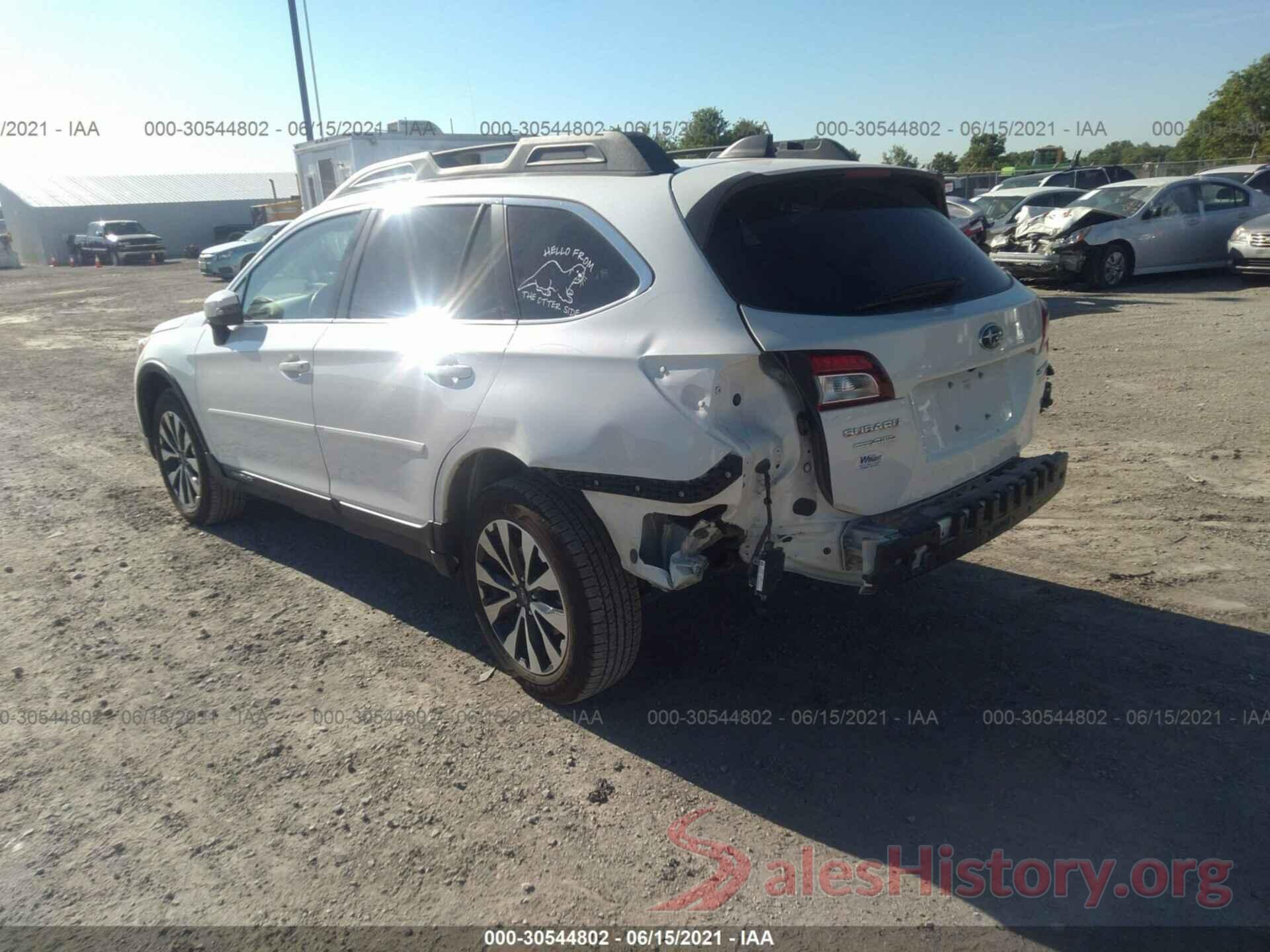 4S4BSANC4H3355237 2017 SUBARU OUTBACK