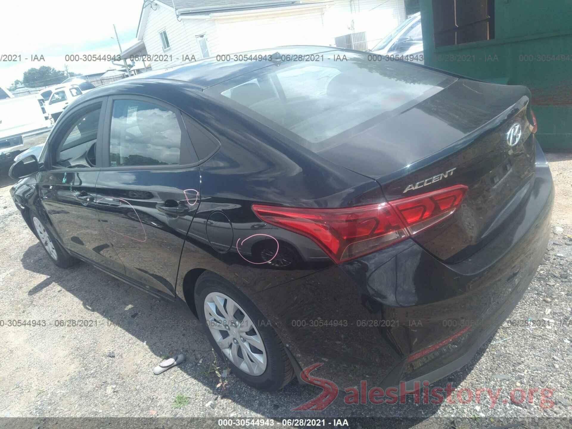 3KPC24A36KE055442 2019 HYUNDAI ACCENT