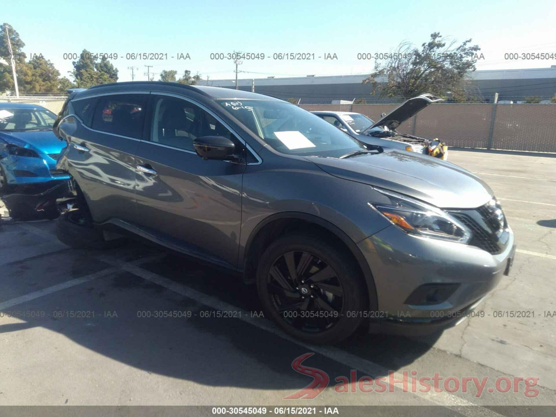 5N1AZ2MG0JN196860 2018 NISSAN MURANO