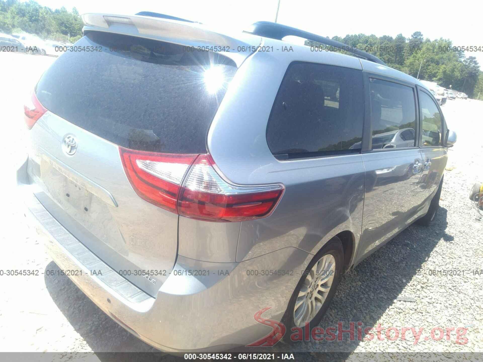 5TDYK3DC1GS752803 2016 TOYOTA SIENNA