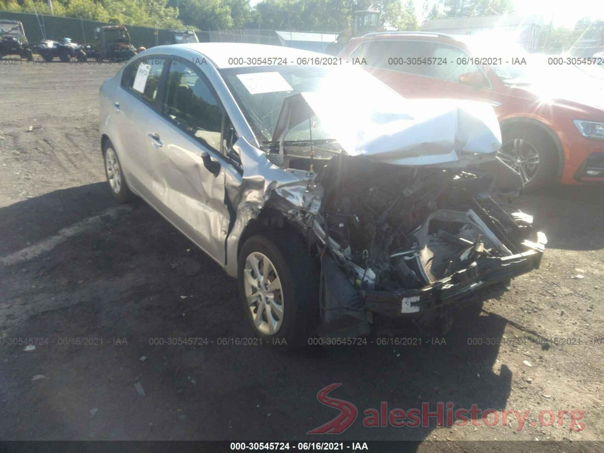 KNADM4A36G6557456 2016 KIA RIO