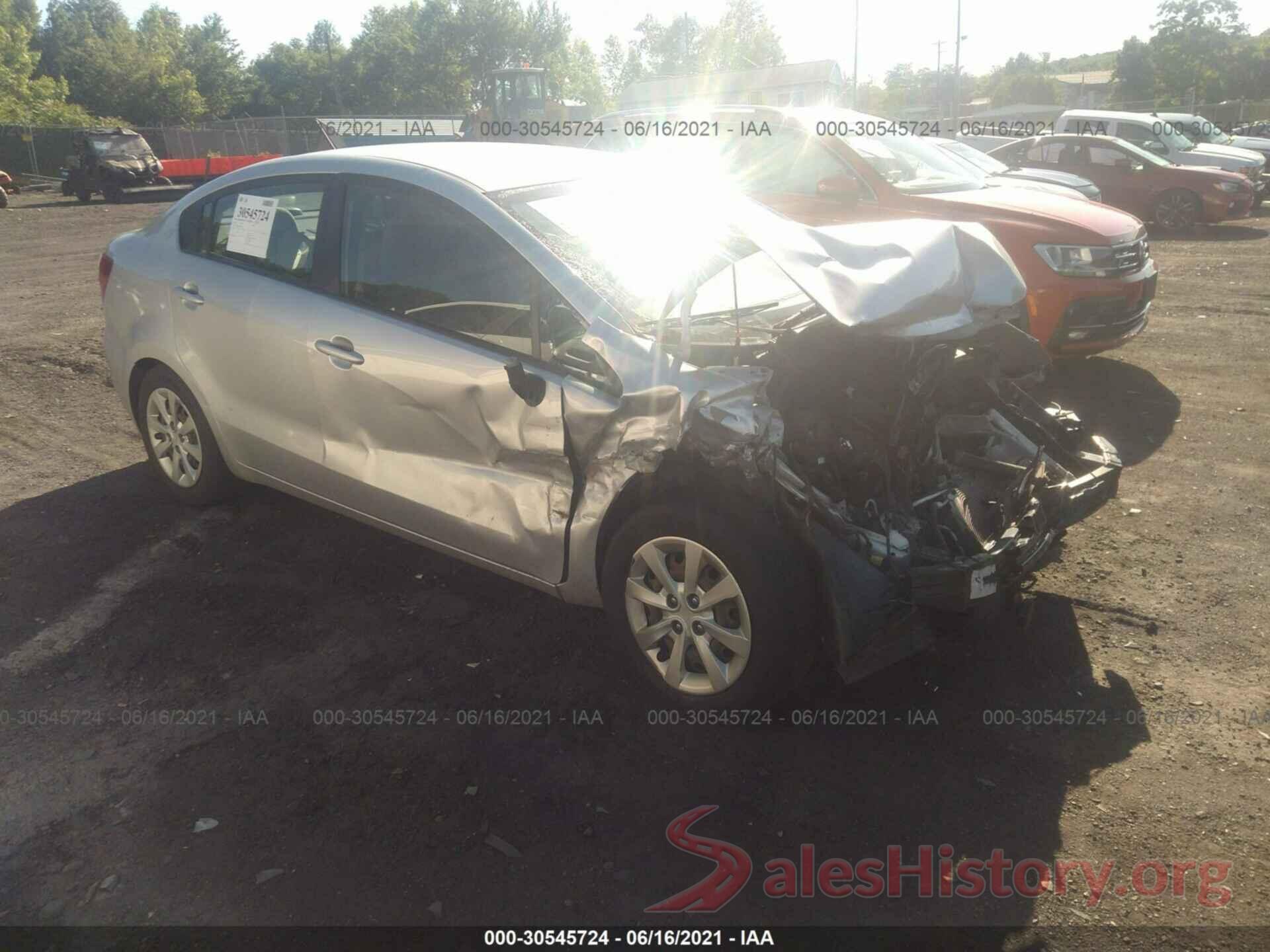 KNADM4A36G6557456 2016 KIA RIO