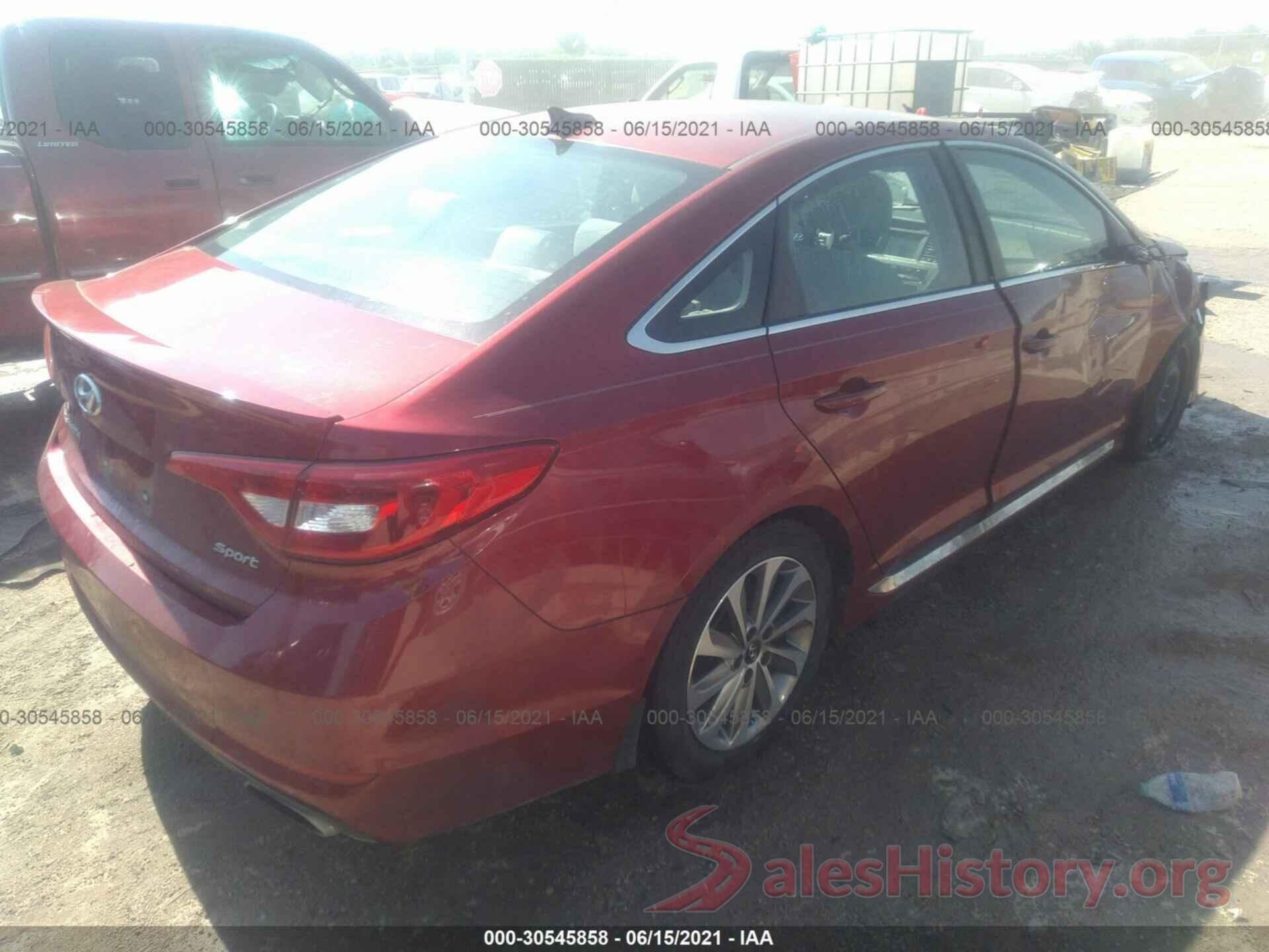 5NPE34AF4GH414077 2016 HYUNDAI SONATA