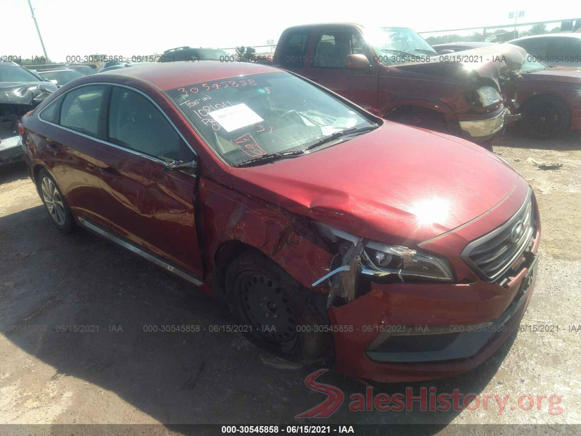 5NPE34AF4GH414077 2016 HYUNDAI SONATA