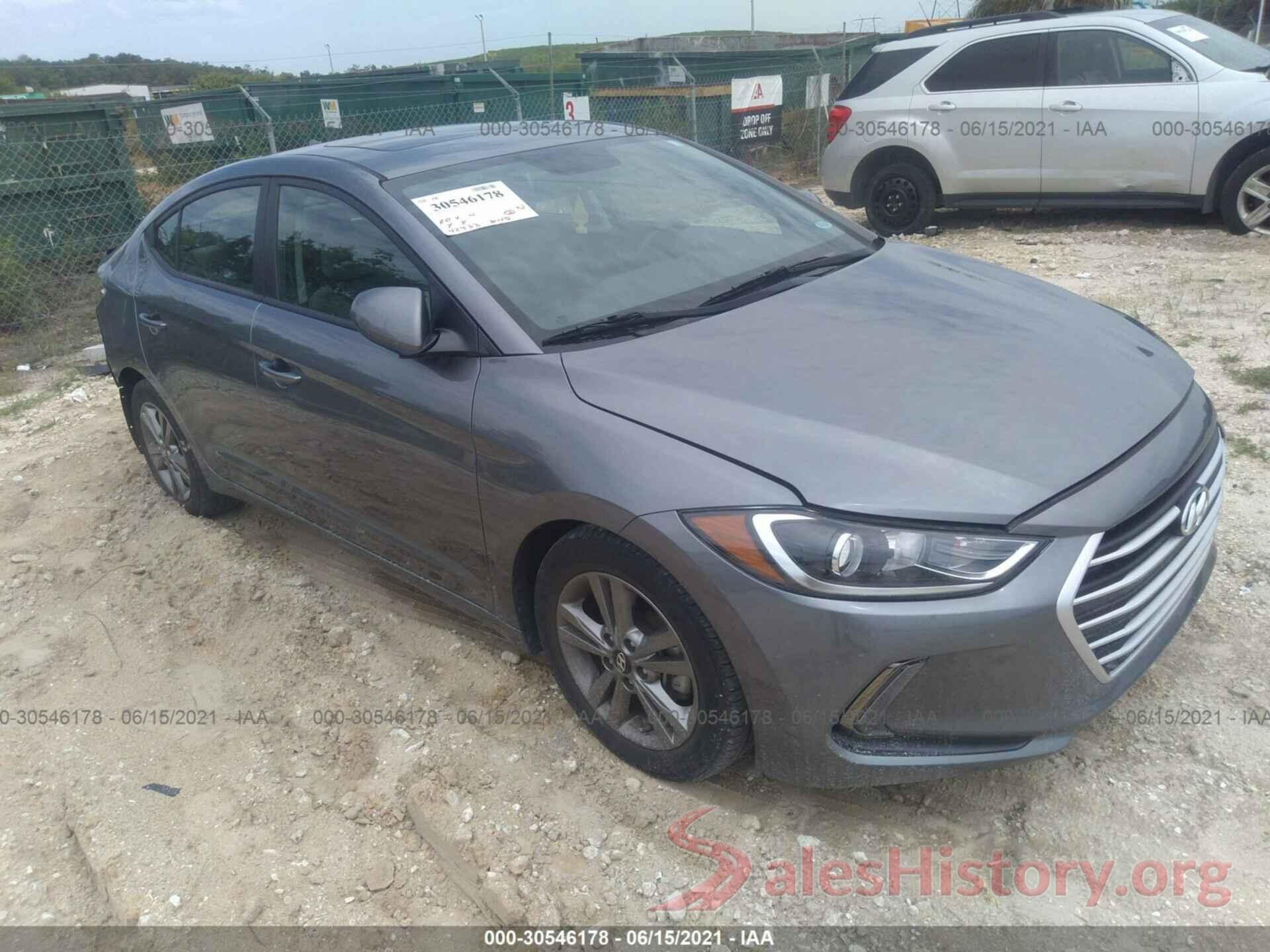 5NPD84LF1JH294871 2018 HYUNDAI ELANTRA