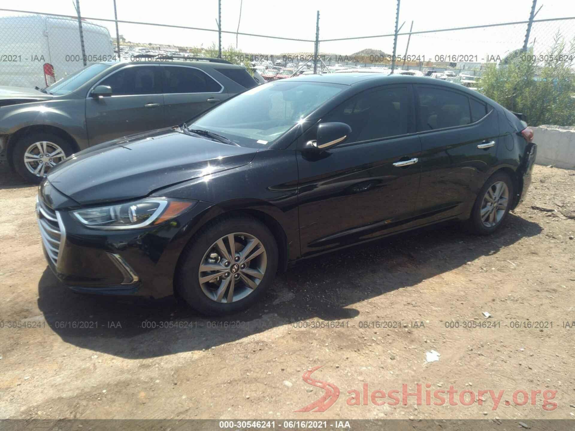 5NPD84LF5HH159337 2017 HYUNDAI ELANTRA