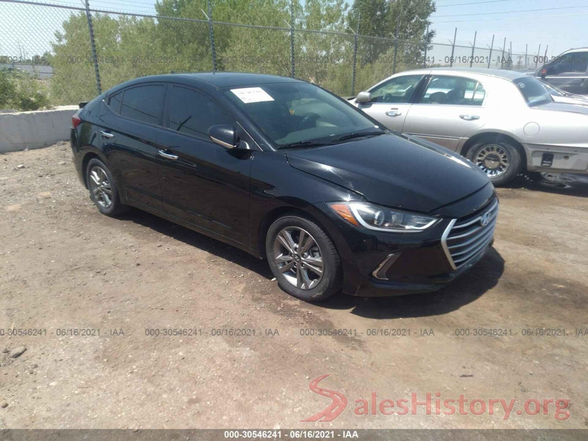 5NPD84LF5HH159337 2017 HYUNDAI ELANTRA