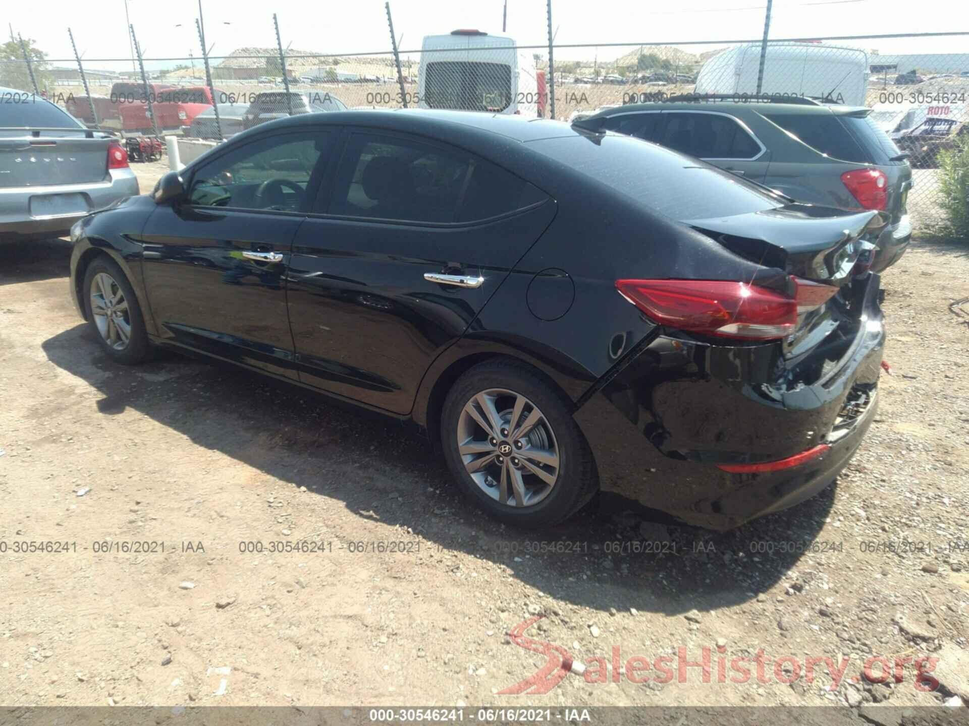 5NPD84LF5HH159337 2017 HYUNDAI ELANTRA