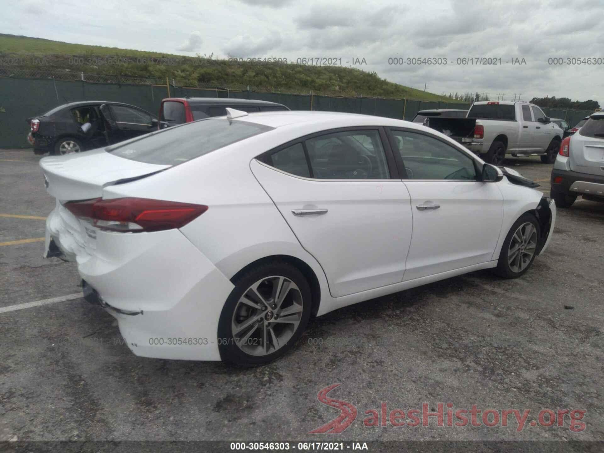 5NPD84LF5HH179877 2017 HYUNDAI ELANTRA