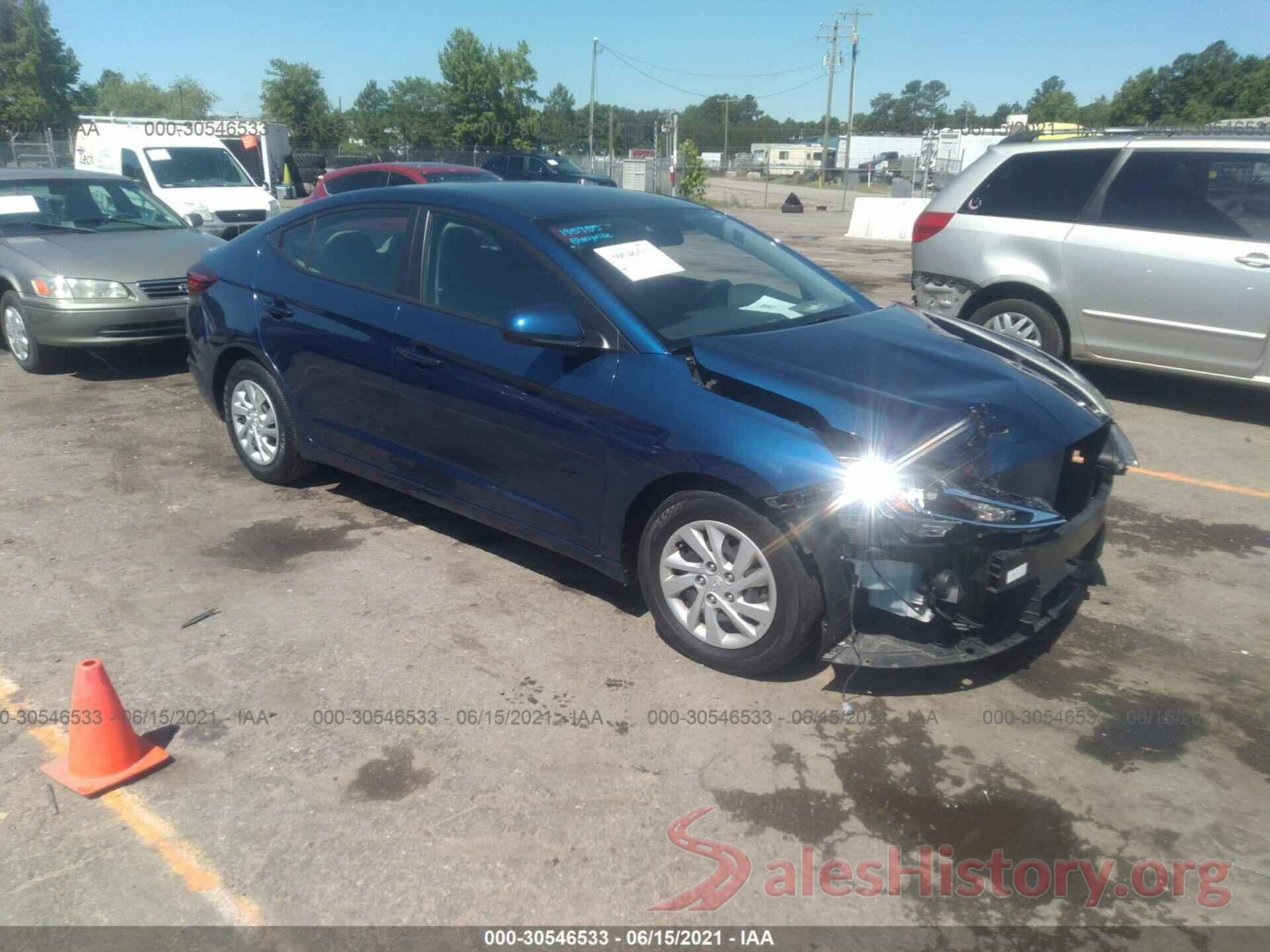 5NPD74LF7KH487904 2019 HYUNDAI ELANTRA