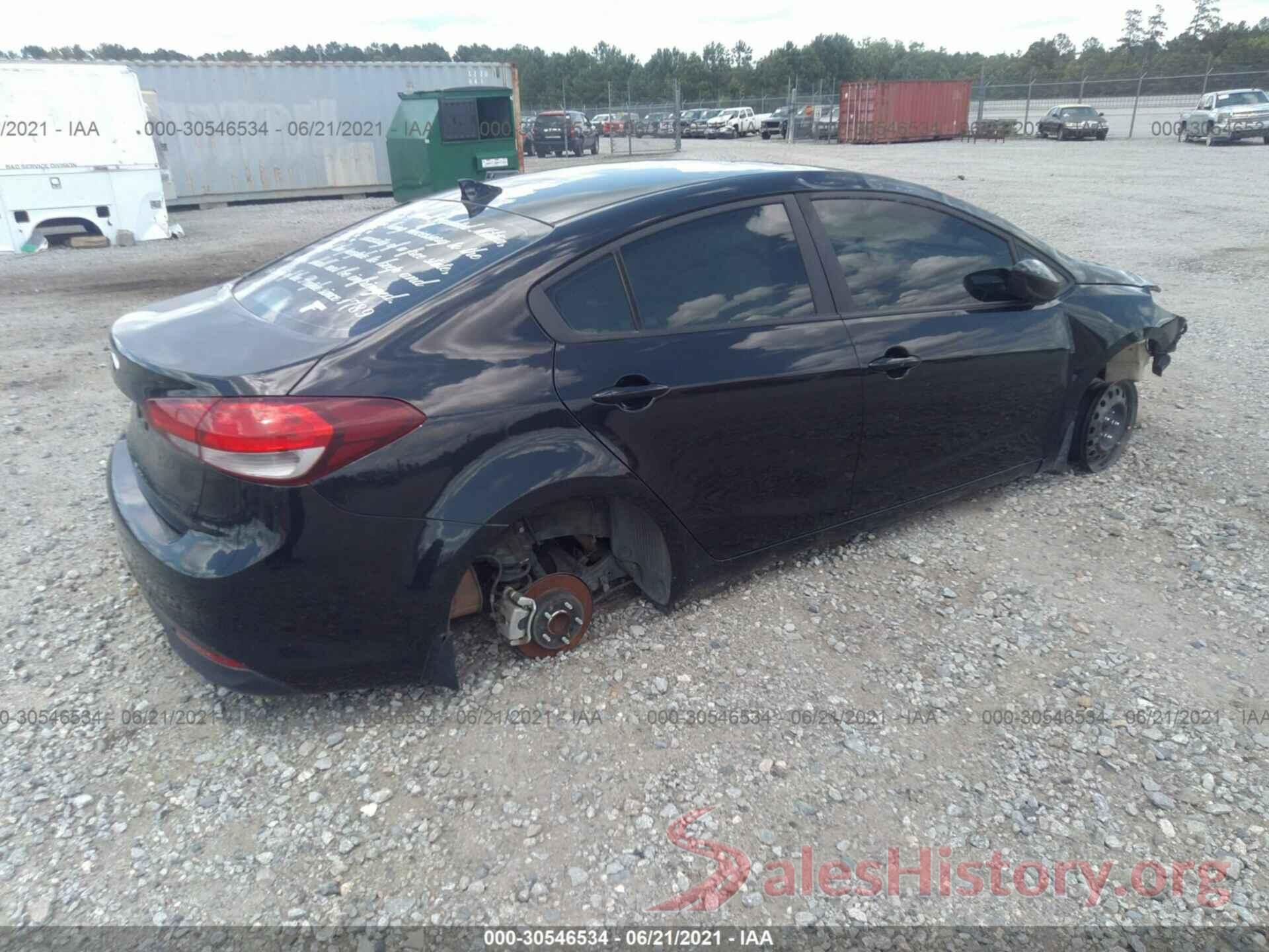 3KPFK4A79JE270649 2018 KIA FORTE