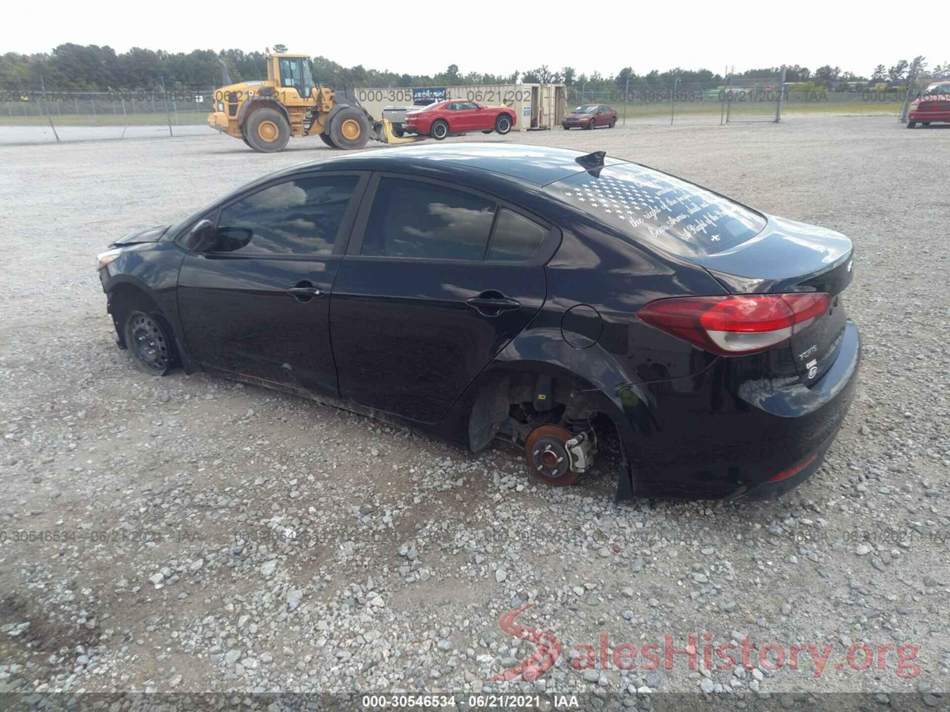 3KPFK4A79JE270649 2018 KIA FORTE