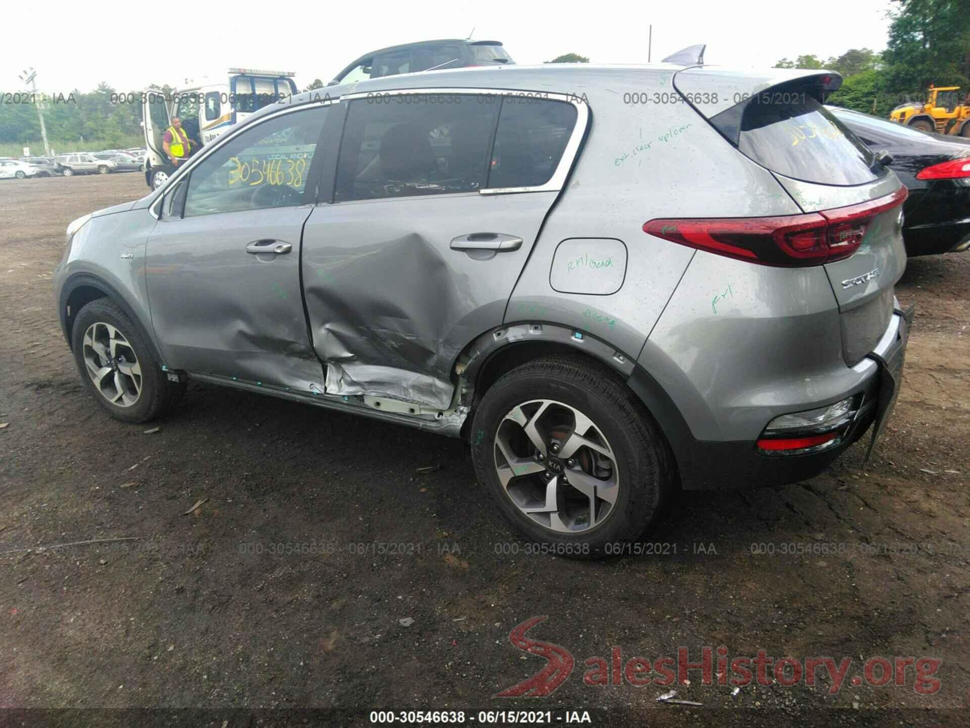 KNDPMCAC3L7646464 2020 KIA SPORTAGE