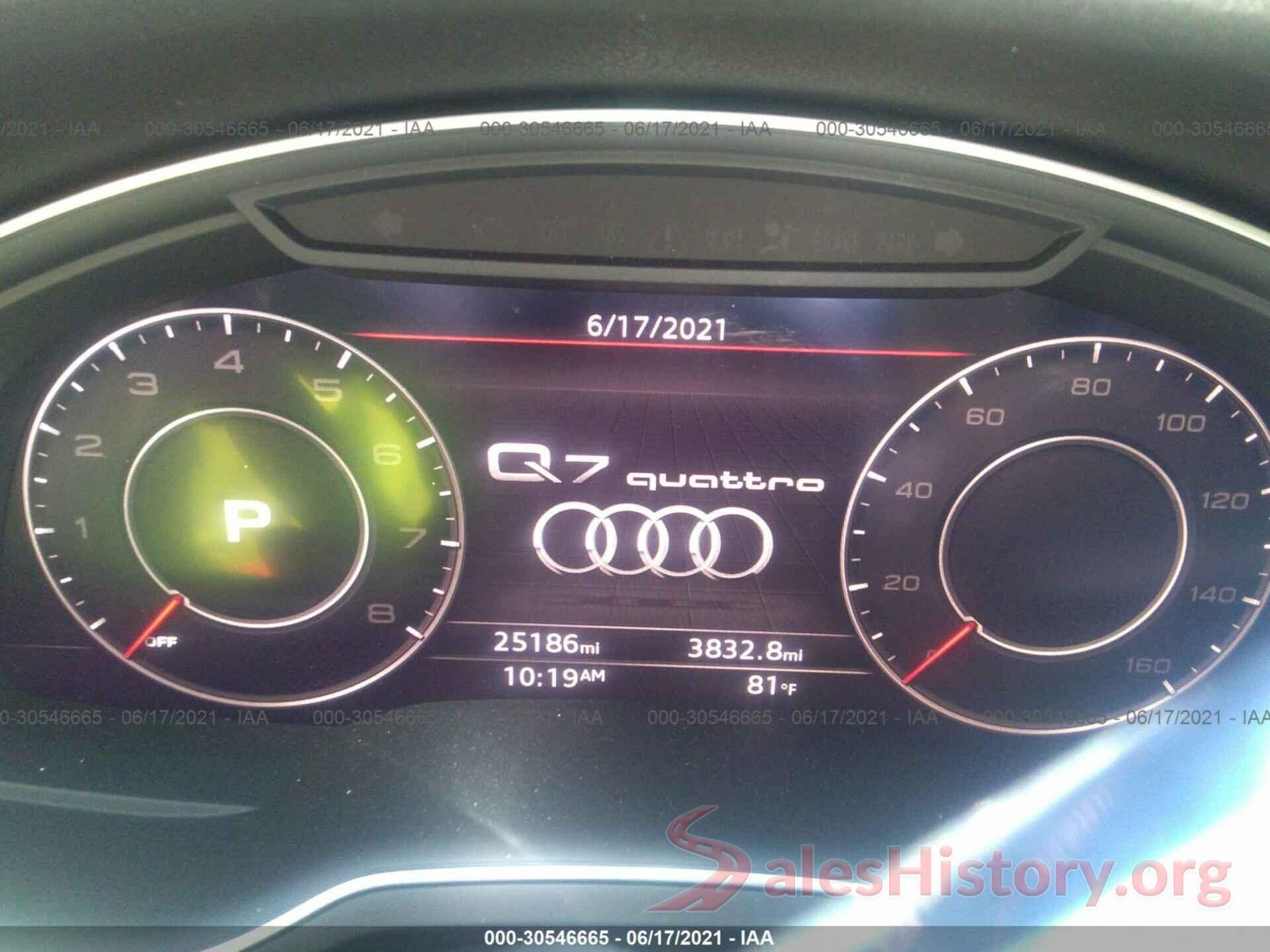 WA1LHAF74KD037574 2019 AUDI Q7