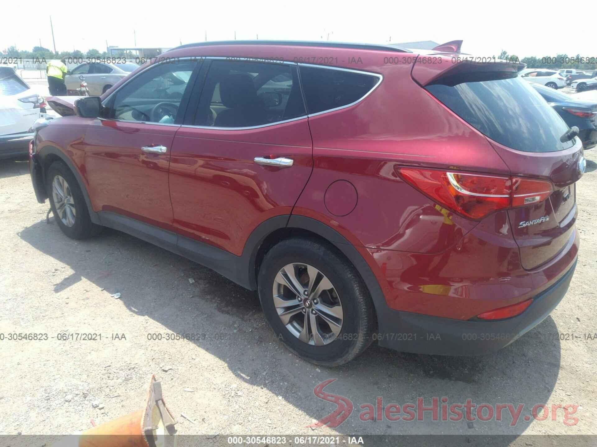 5XYZU3LB6GG335410 2016 HYUNDAI SANTA FE SPORT