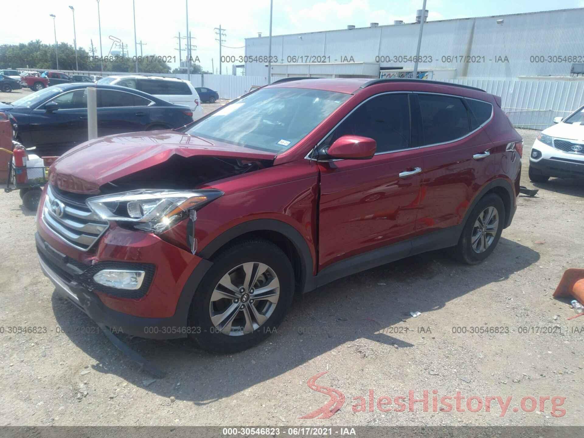 5XYZU3LB6GG335410 2016 HYUNDAI SANTA FE SPORT