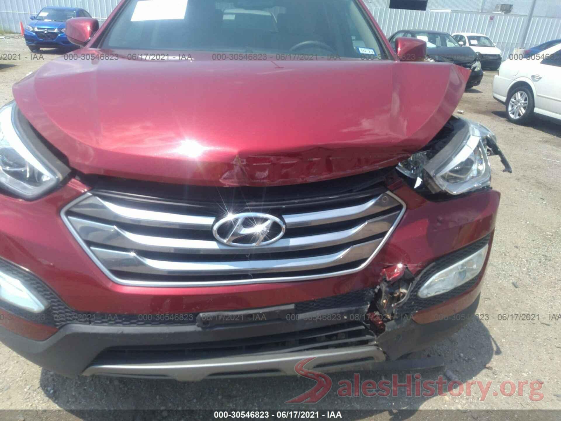 5XYZU3LB6GG335410 2016 HYUNDAI SANTA FE SPORT