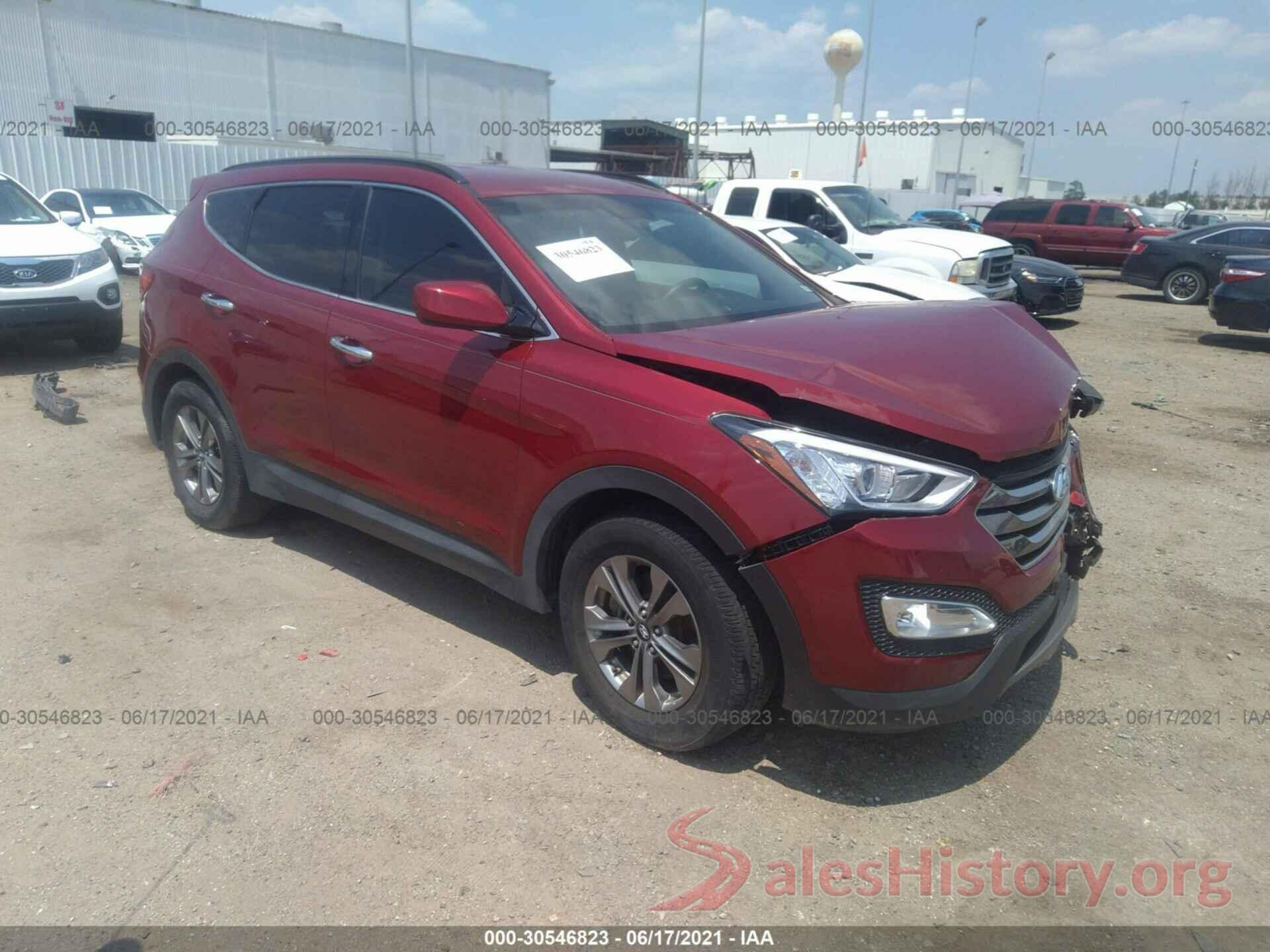 5XYZU3LB6GG335410 2016 HYUNDAI SANTA FE SPORT