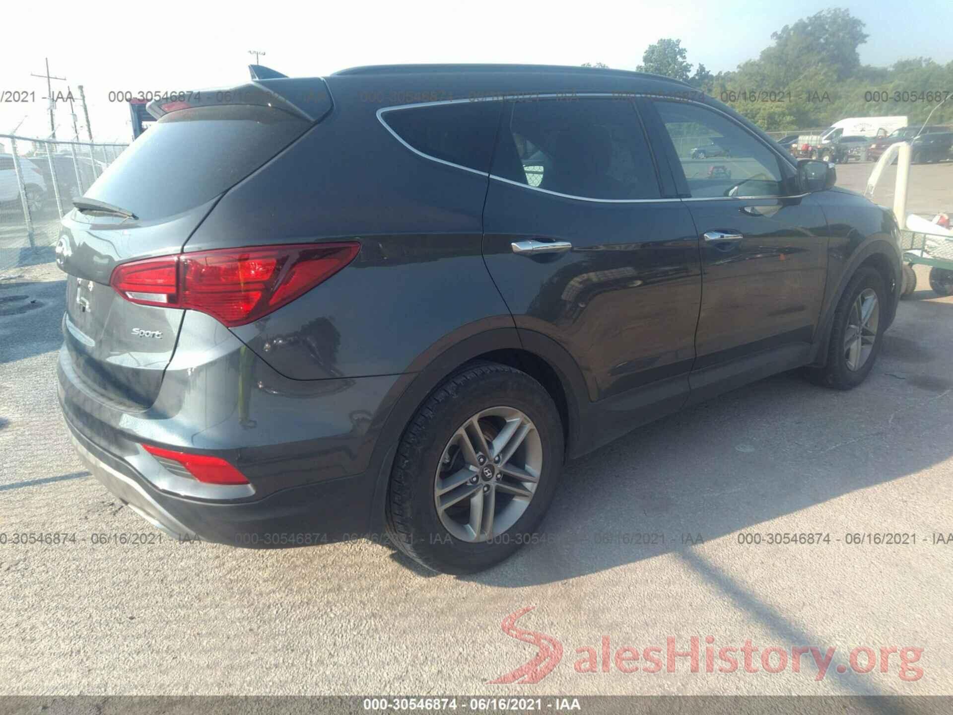 5XYZU3LB8HG491630 2017 HYUNDAI SANTA FE SPORT