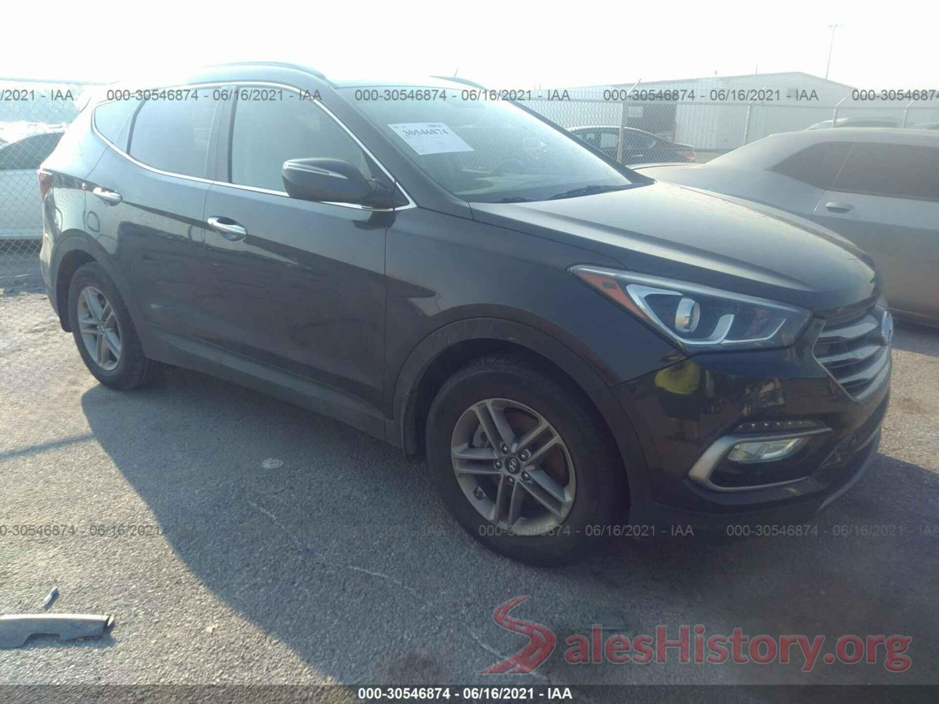 5XYZU3LB8HG491630 2017 HYUNDAI SANTA FE SPORT