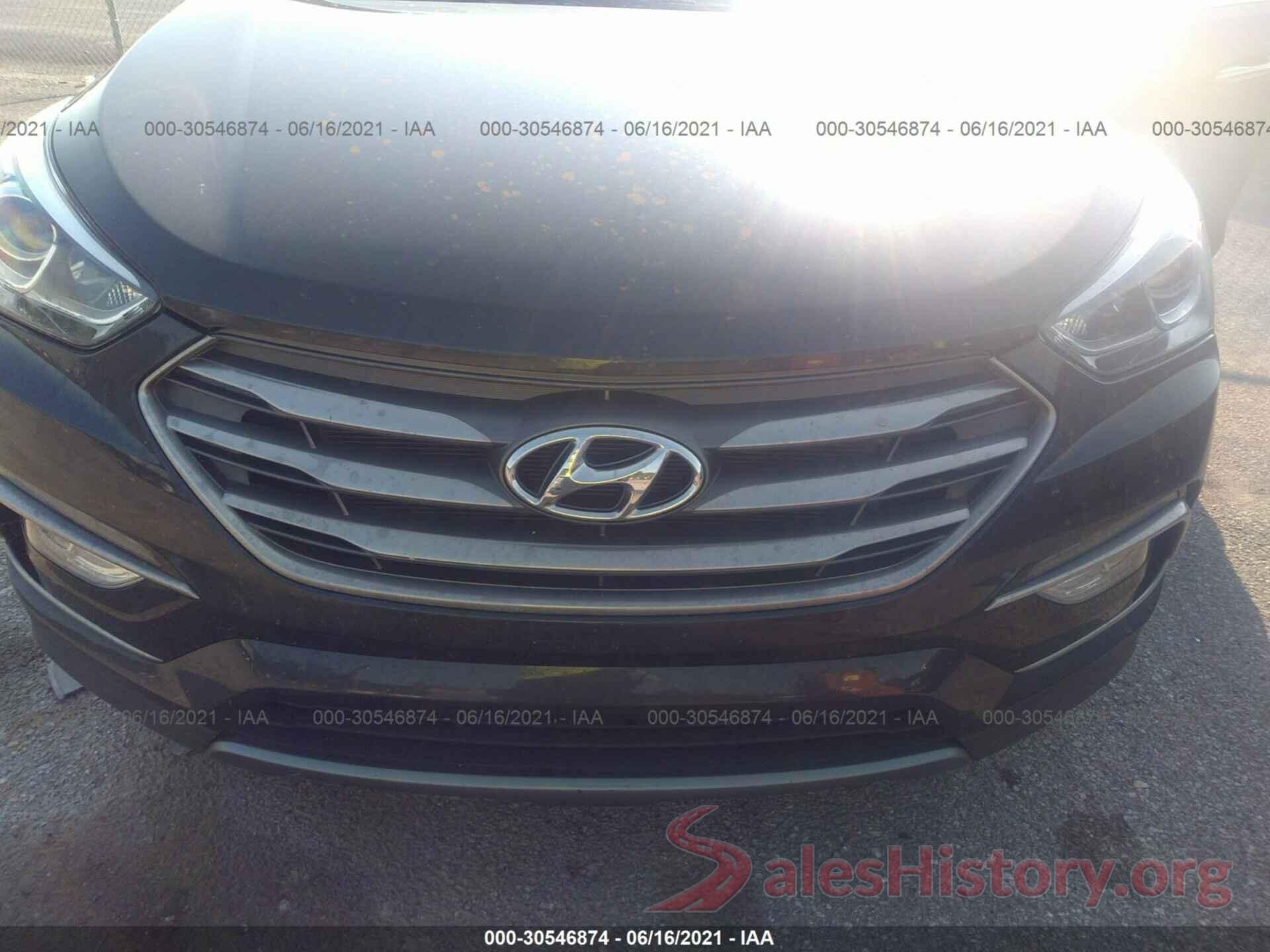 5XYZU3LB8HG491630 2017 HYUNDAI SANTA FE SPORT