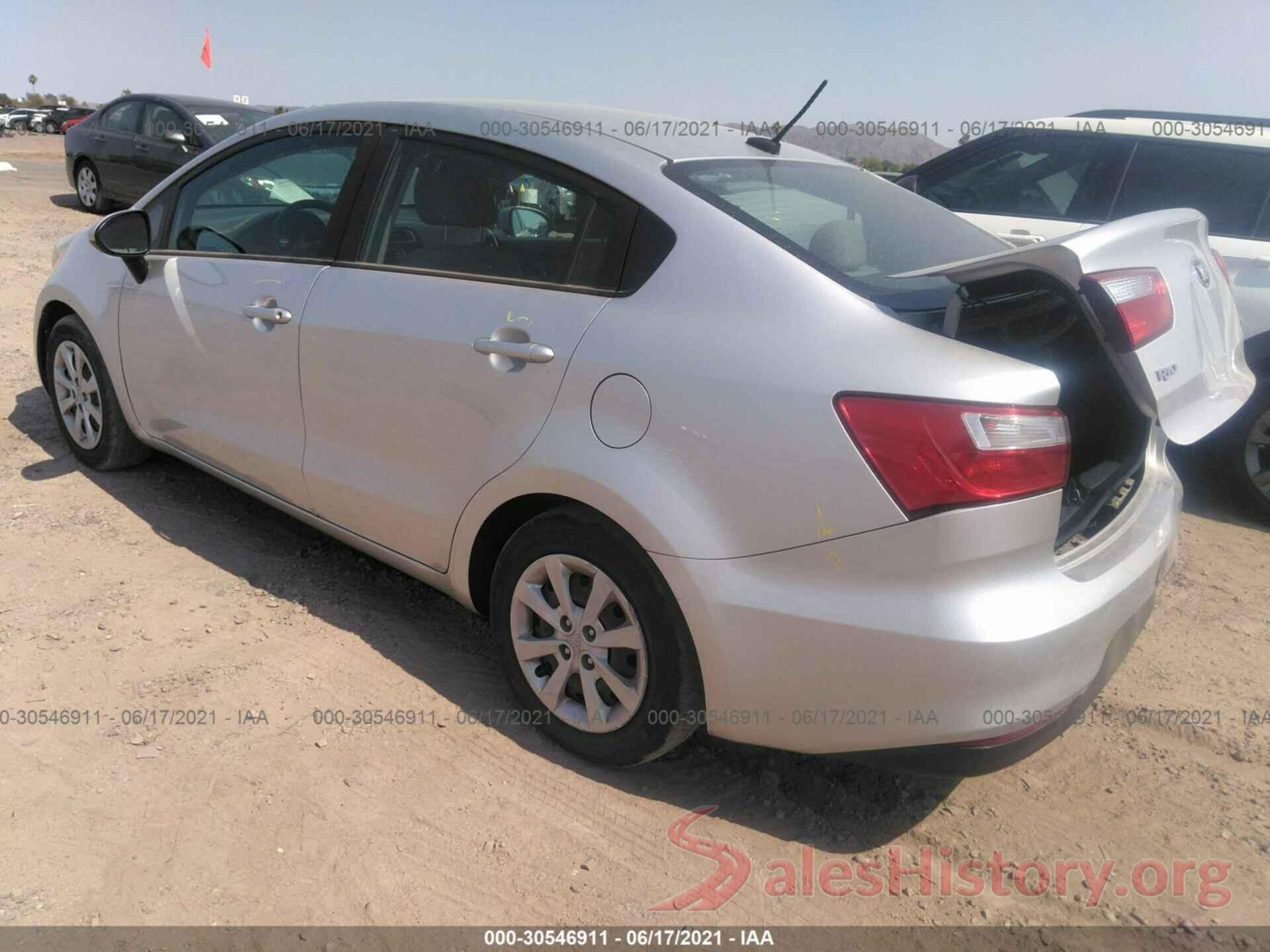 KNADM4A34H6008937 2017 KIA RIO