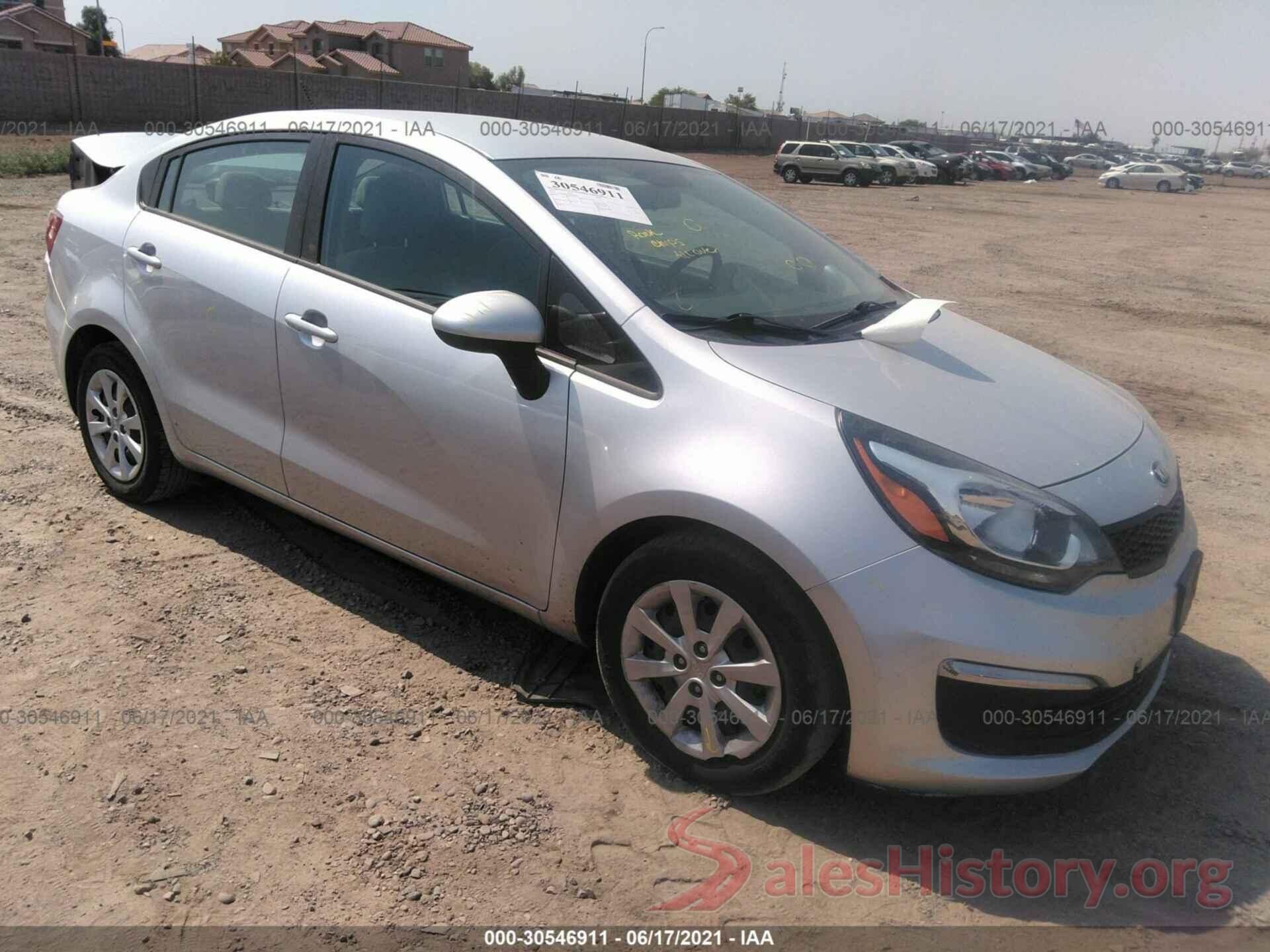 KNADM4A34H6008937 2017 KIA RIO