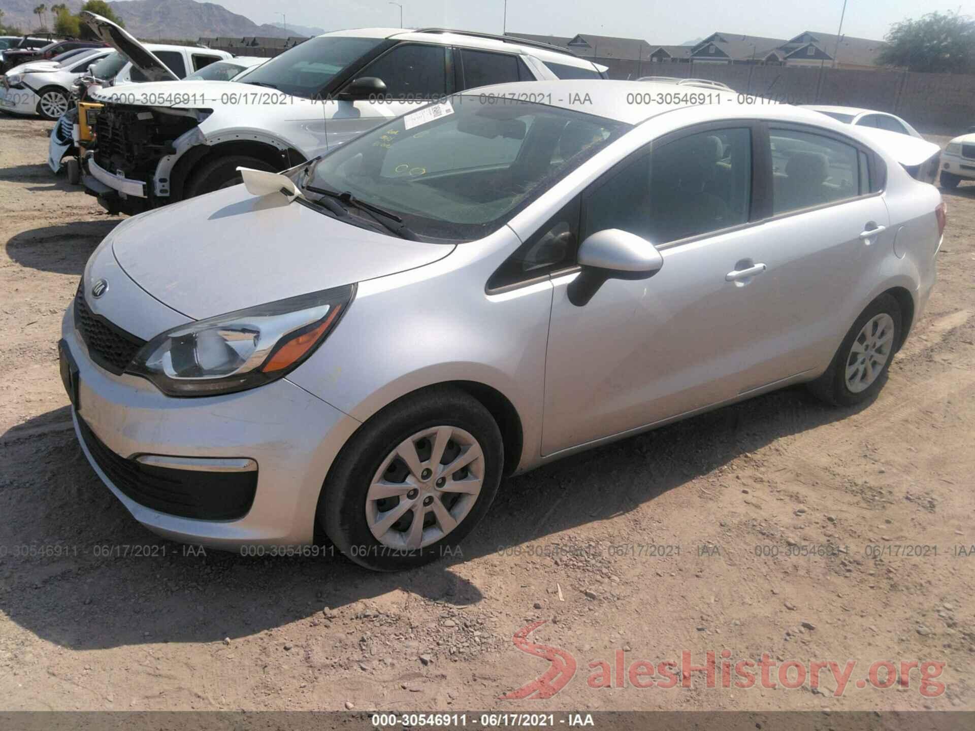 KNADM4A34H6008937 2017 KIA RIO