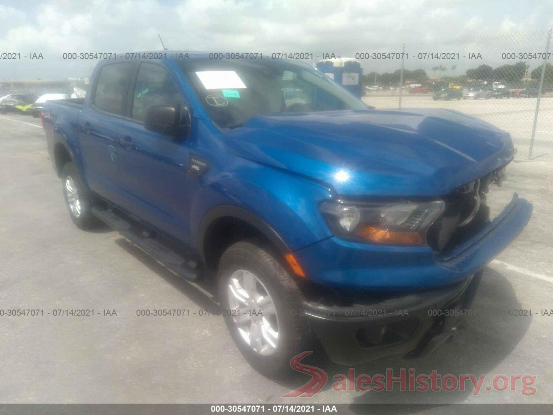 1FTER4EH9KLA53489 2019 FORD RANGER