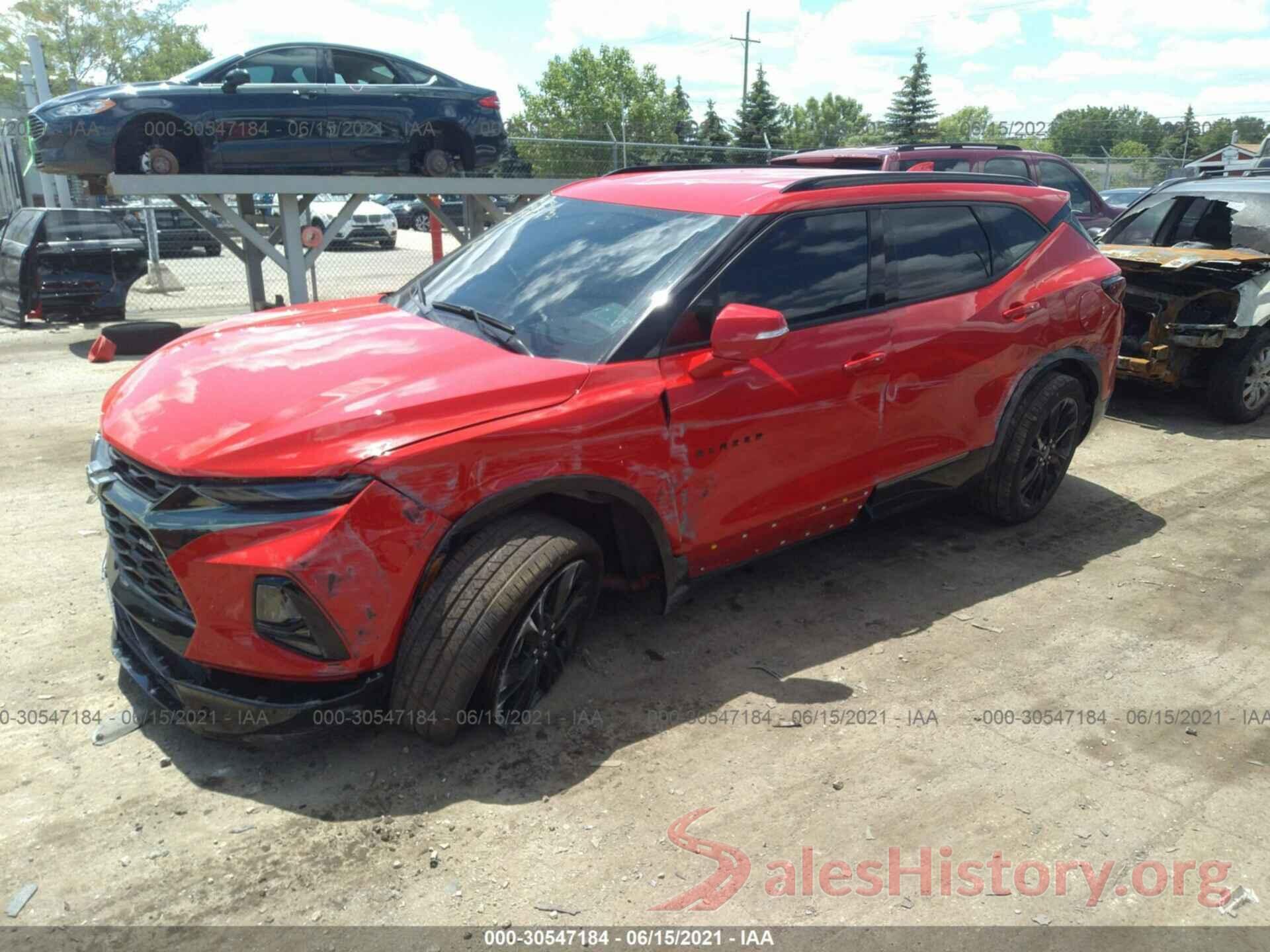 3GNKBERS9MS515458 2021 CHEVROLET BLAZER