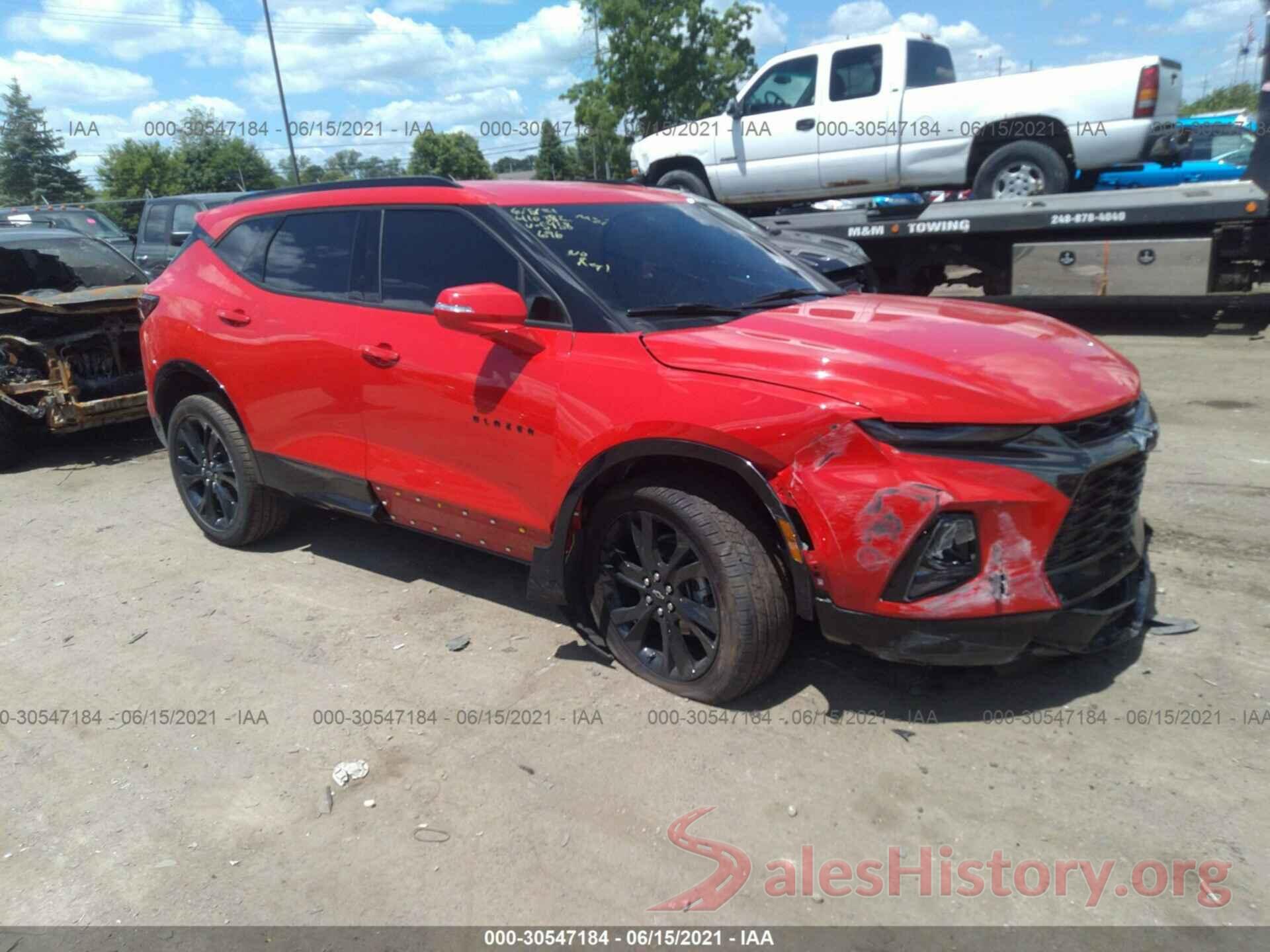 3GNKBERS9MS515458 2021 CHEVROLET BLAZER