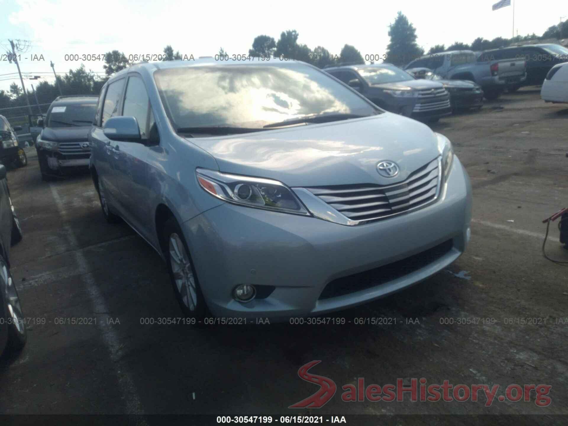 5TDYK3DC8GS731141 2016 TOYOTA SIENNA