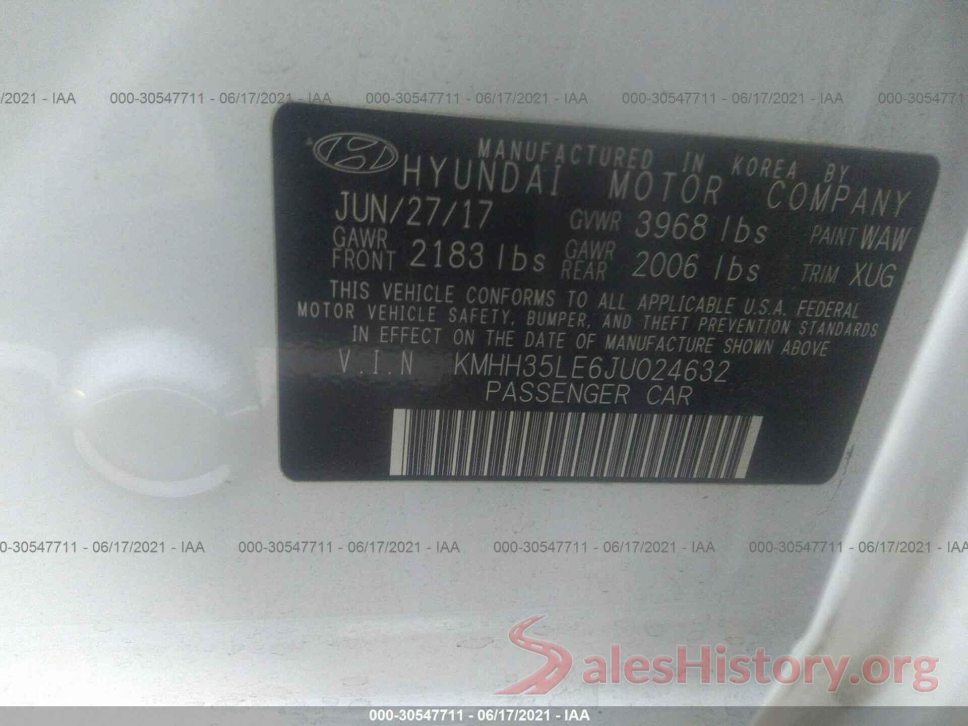 KMHH35LE6JU024632 2018 HYUNDAI ELANTRA GT