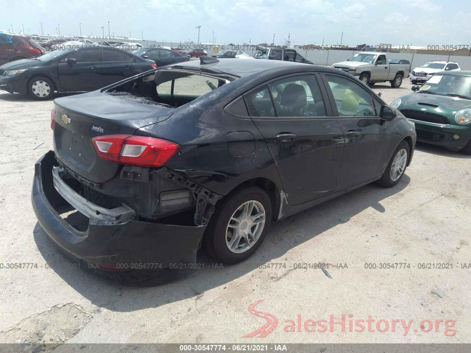 1G1BJ5SM7K7103776 2019 CHEVROLET CRUZE