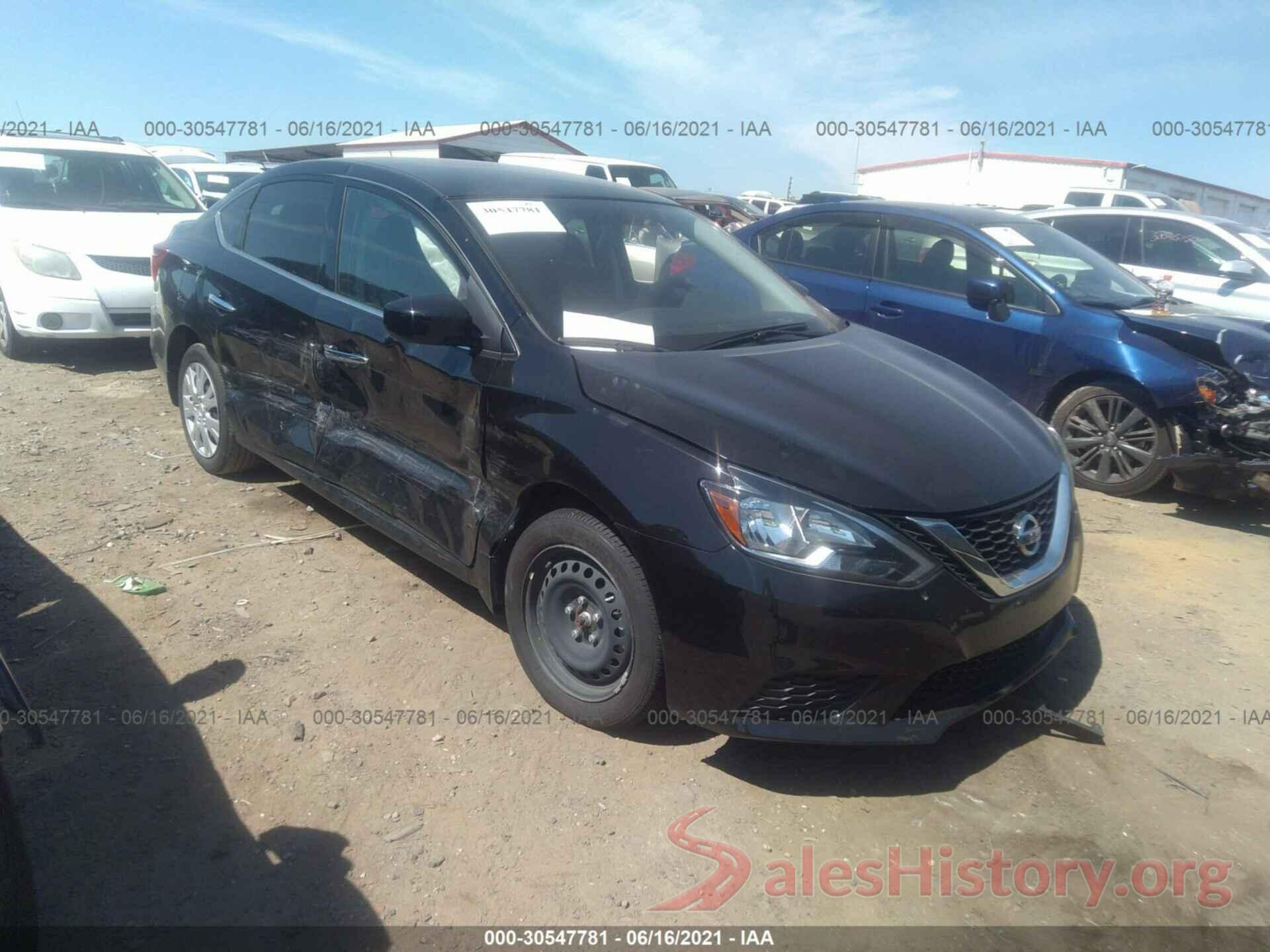 3N1AB7APXKY359709 2019 NISSAN SENTRA