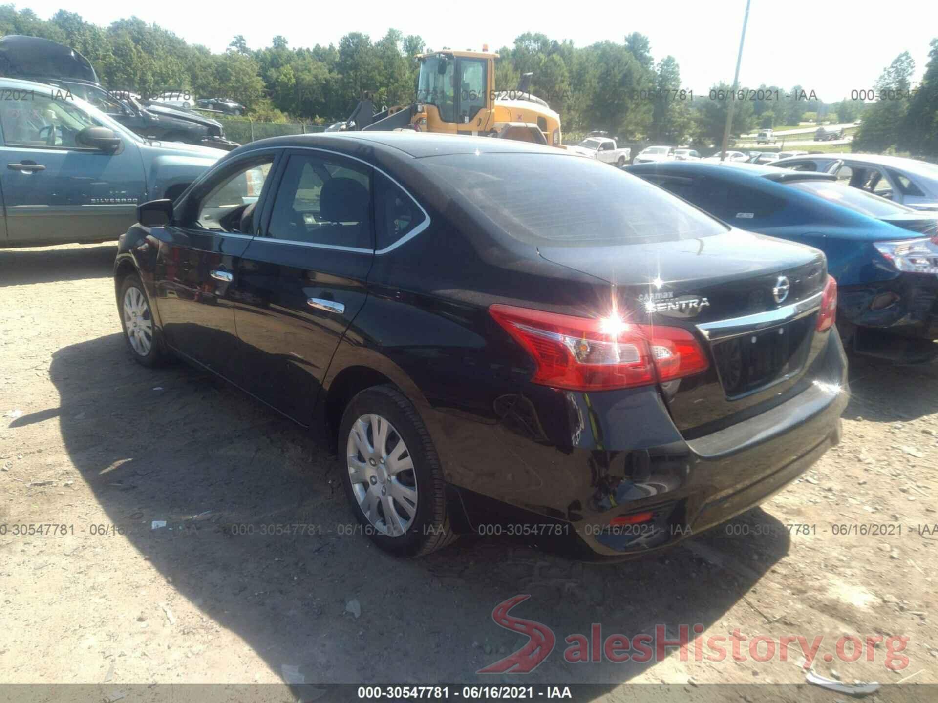 3N1AB7APXKY359709 2019 NISSAN SENTRA