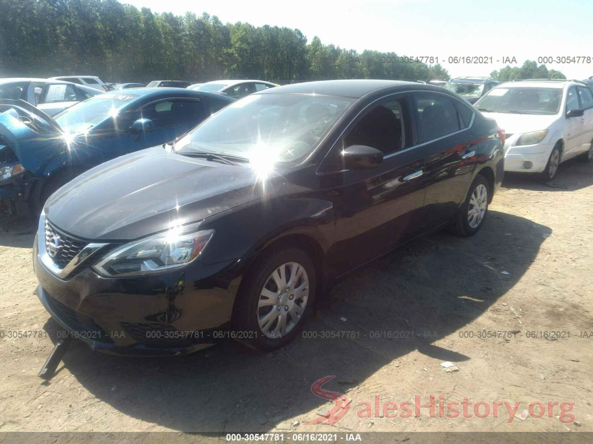 3N1AB7APXKY359709 2019 NISSAN SENTRA