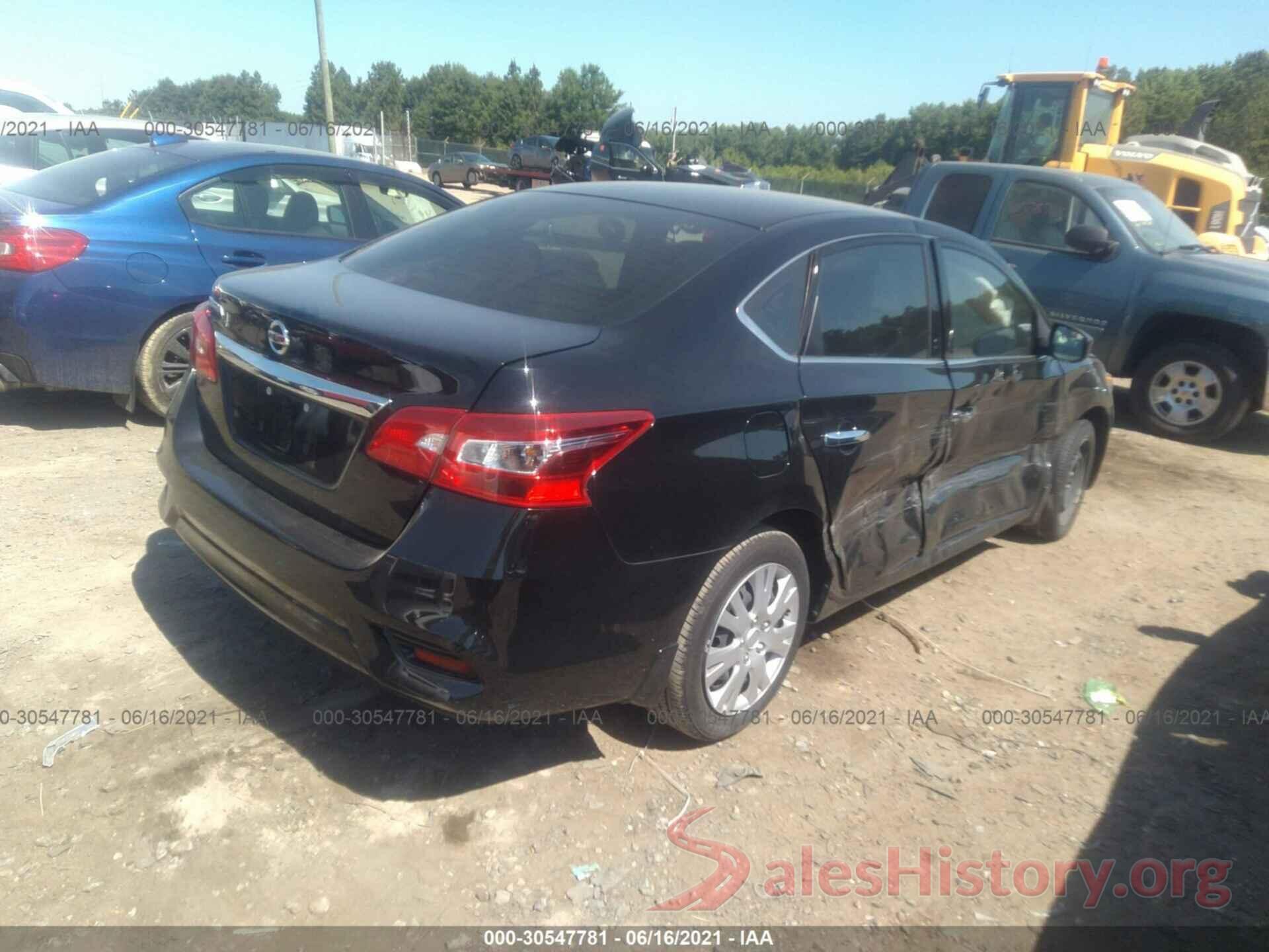 3N1AB7APXKY359709 2019 NISSAN SENTRA