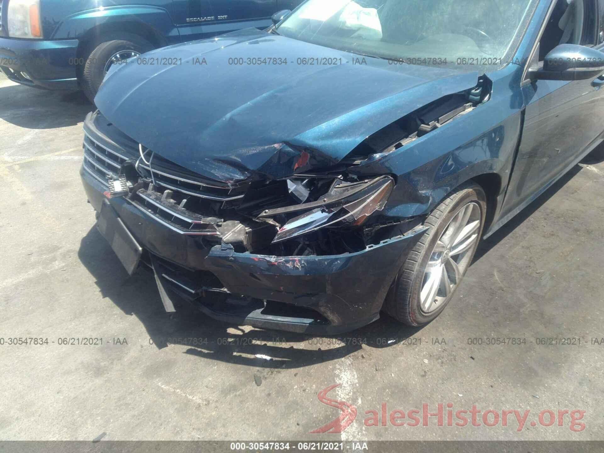 1VWLA7A39KC001660 2019 VOLKSWAGEN PASSAT