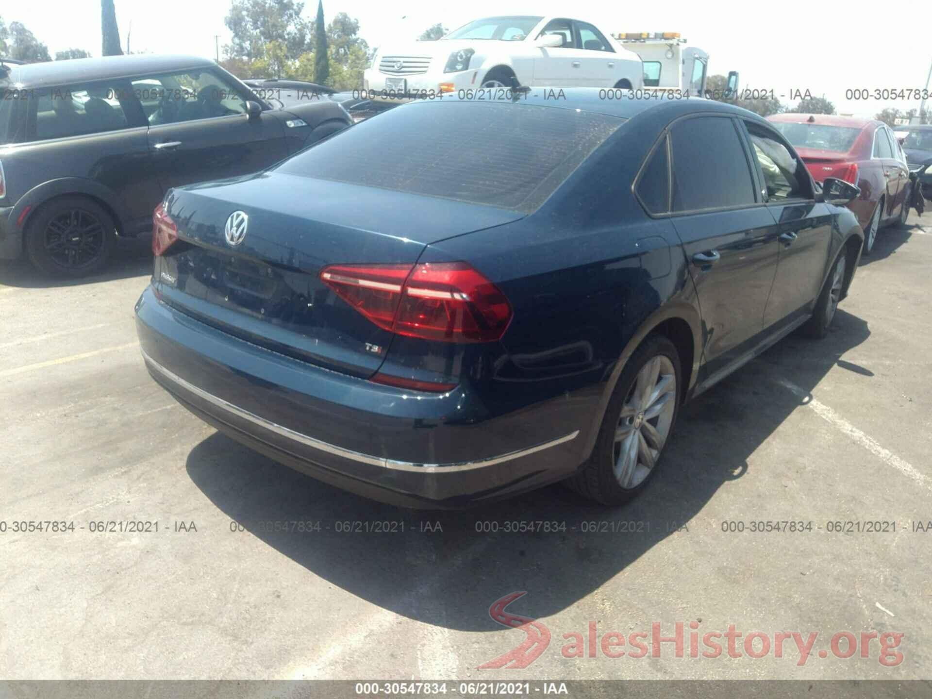 1VWLA7A39KC001660 2019 VOLKSWAGEN PASSAT