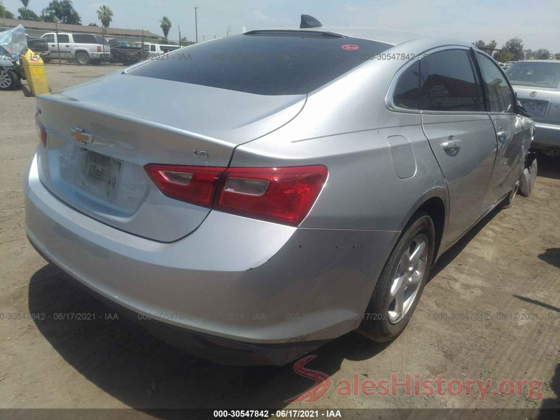 1G1ZB5ST3GF342158 2016 CHEVROLET MALIBU