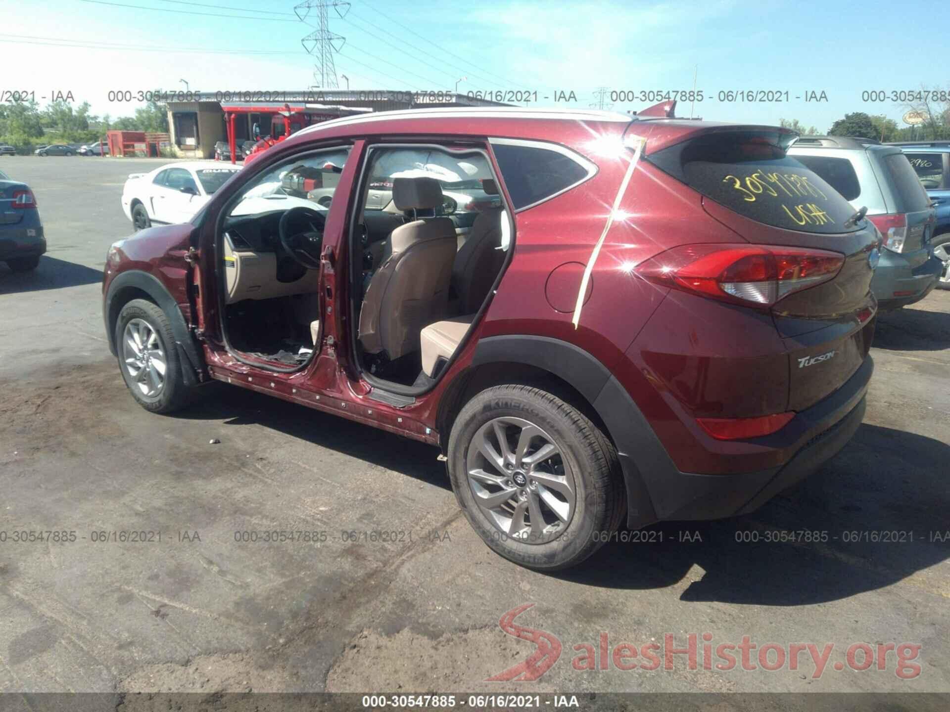 KM8J3CA42HU530338 2017 HYUNDAI TUCSON