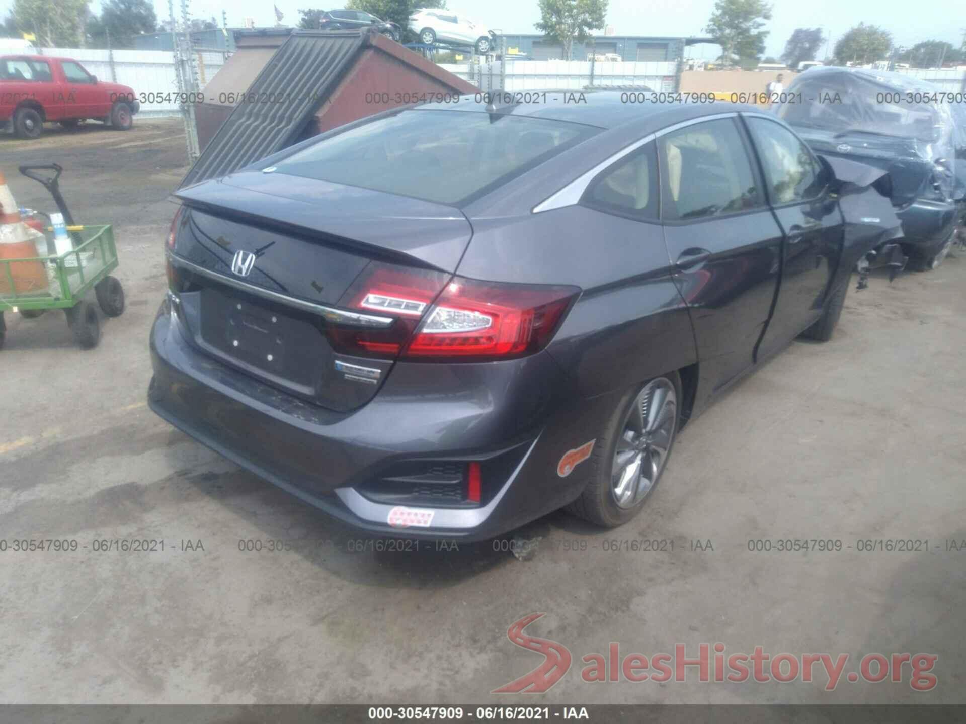 JHMZC5F36JC022385 2018 HONDA CLARITY PLUG-IN HYBRID