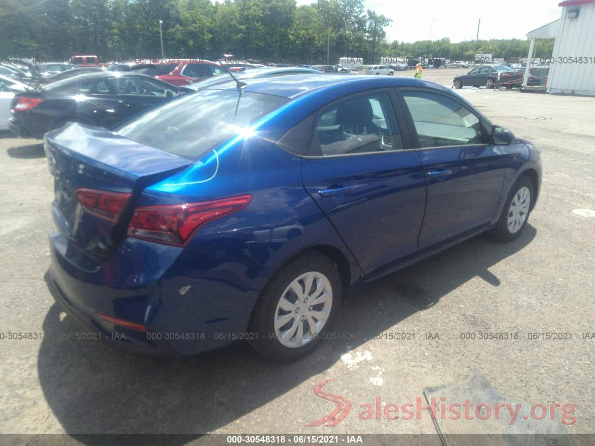 3KPC24A67ME144756 2021 HYUNDAI ACCENT