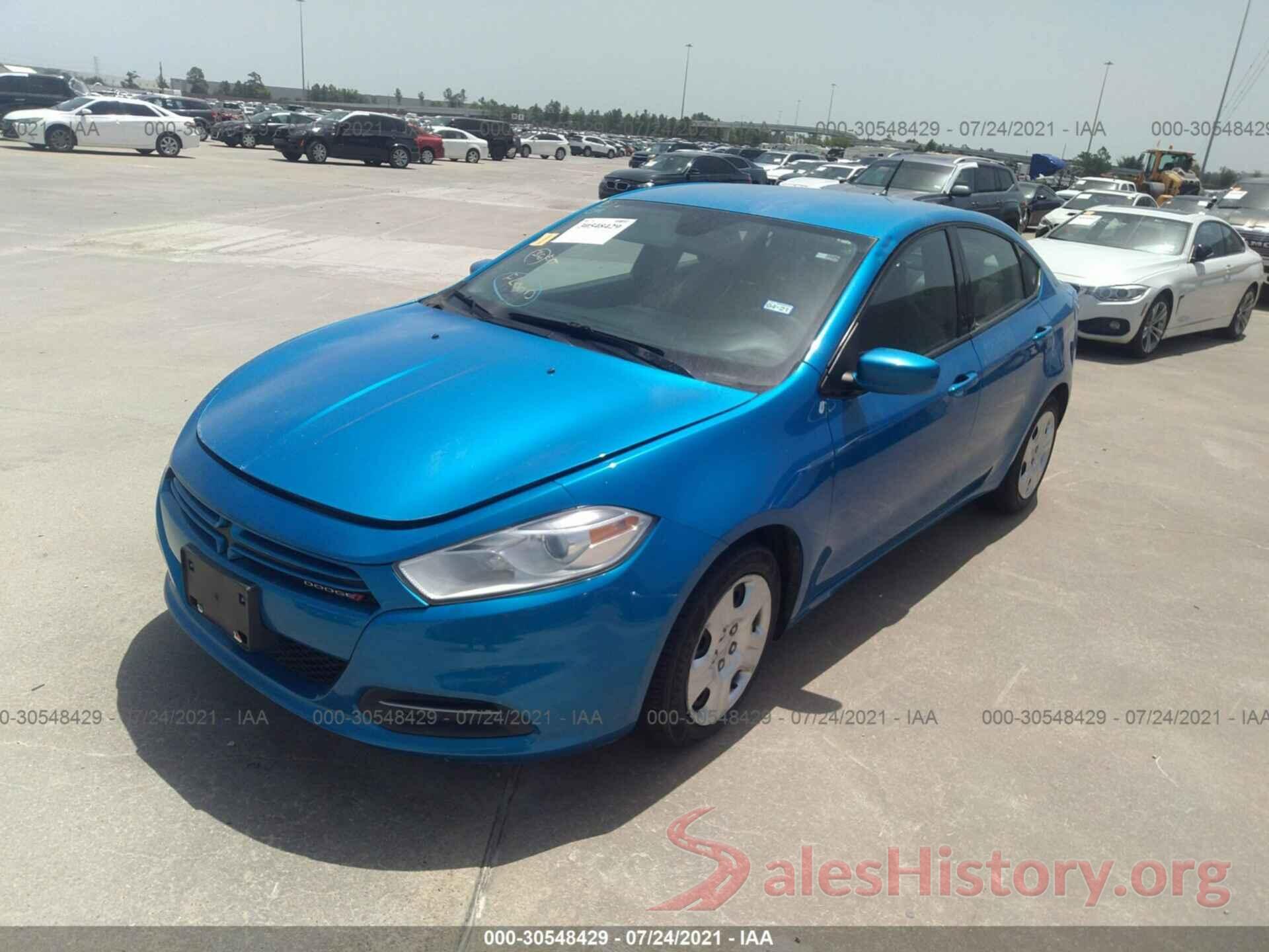 1C3CDFAA1GD624389 2016 DODGE DART