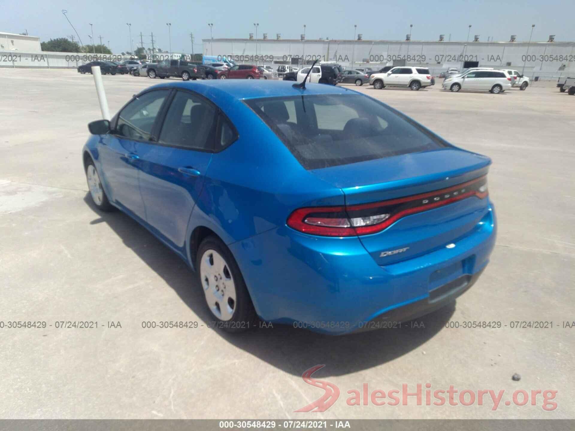 1C3CDFAA1GD624389 2016 DODGE DART