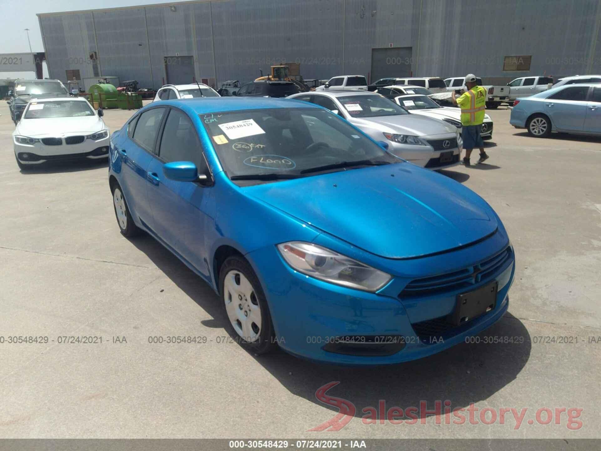 1C3CDFAA1GD624389 2016 DODGE DART