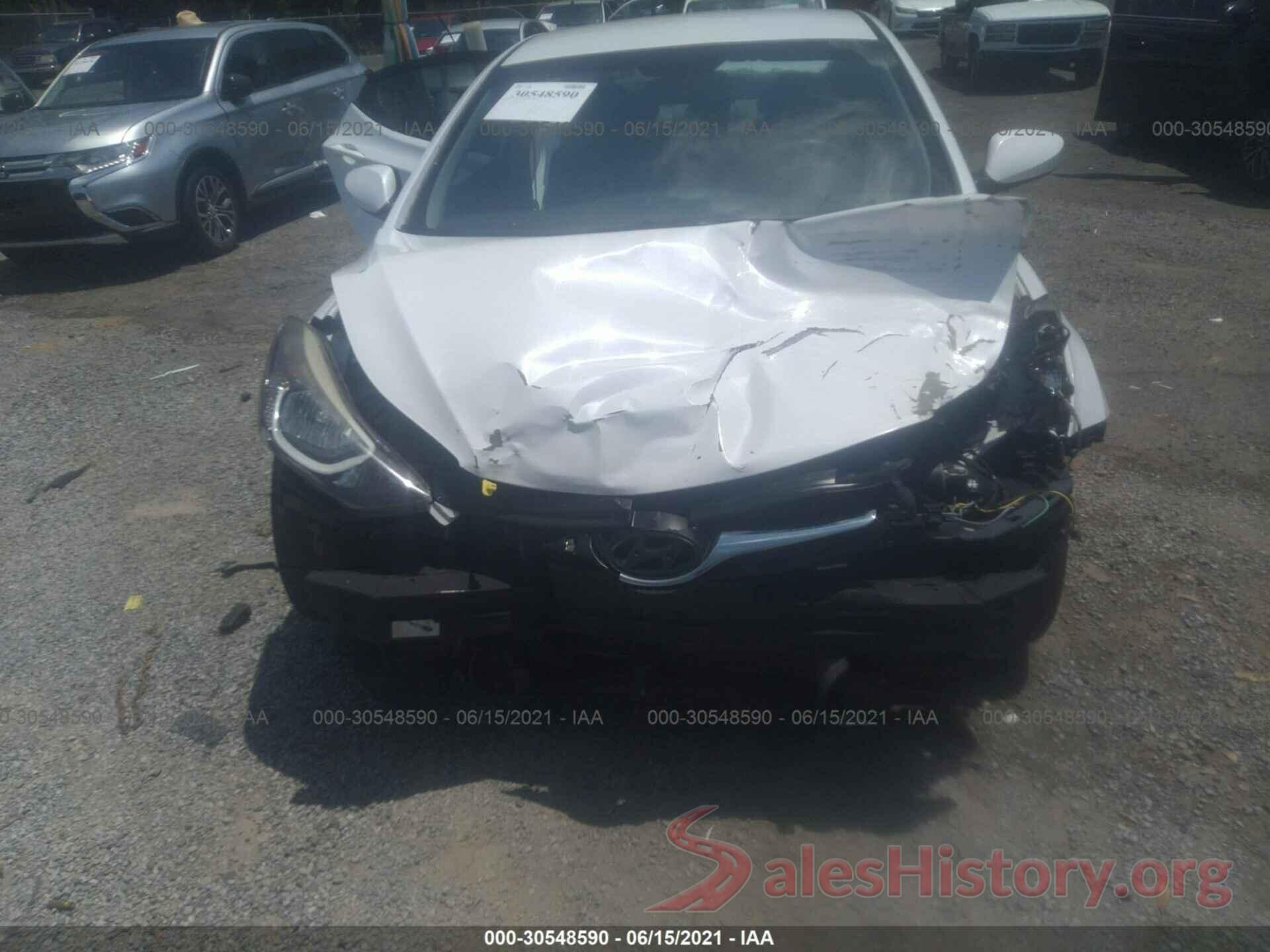 5NPDH4AE5GH758635 2016 HYUNDAI ELANTRA